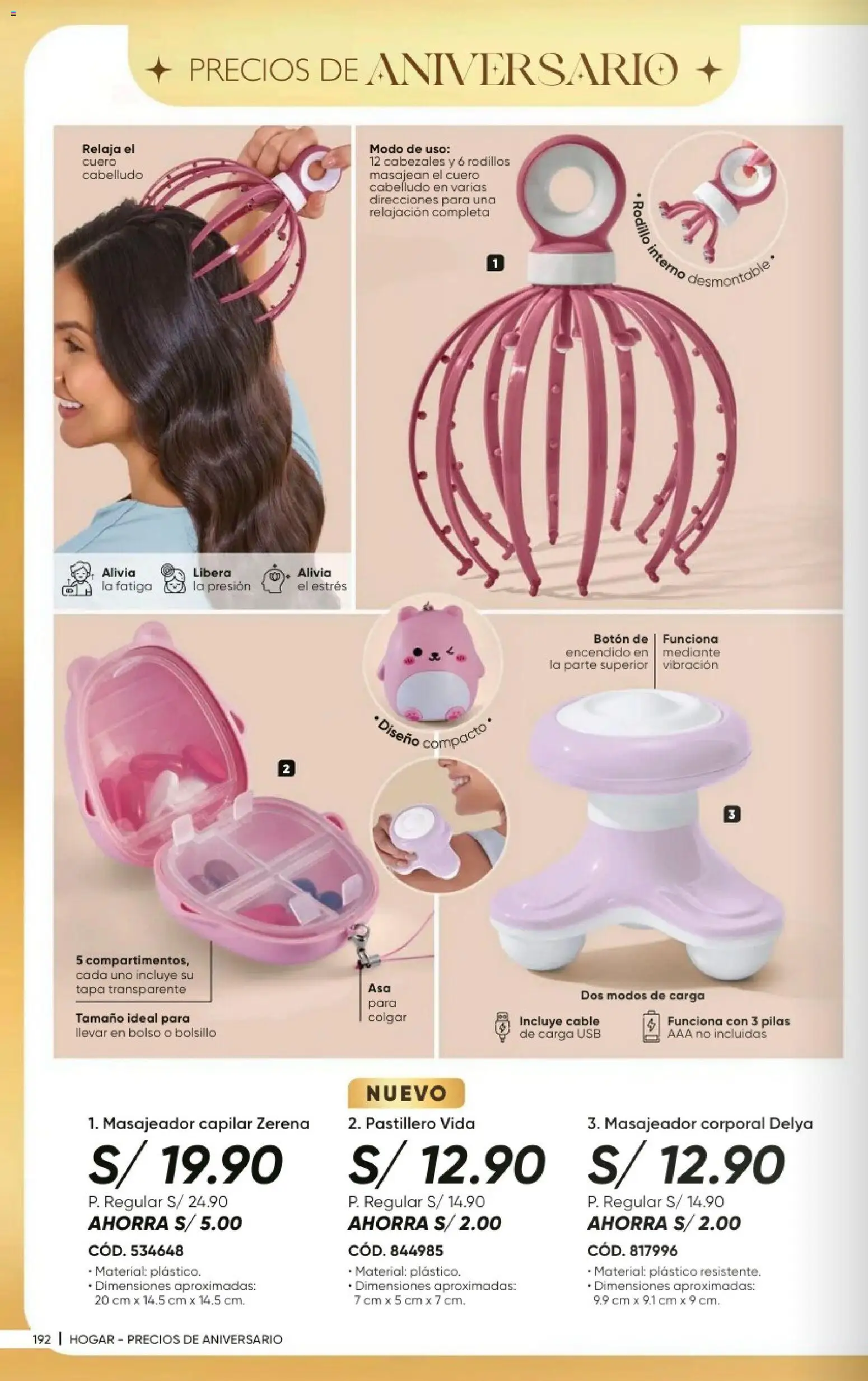 Catálogo Azzorti válido desde 20/09/2026 | Página: 194 | Productos: Pilas AAA, Tapa, Bolso, USB