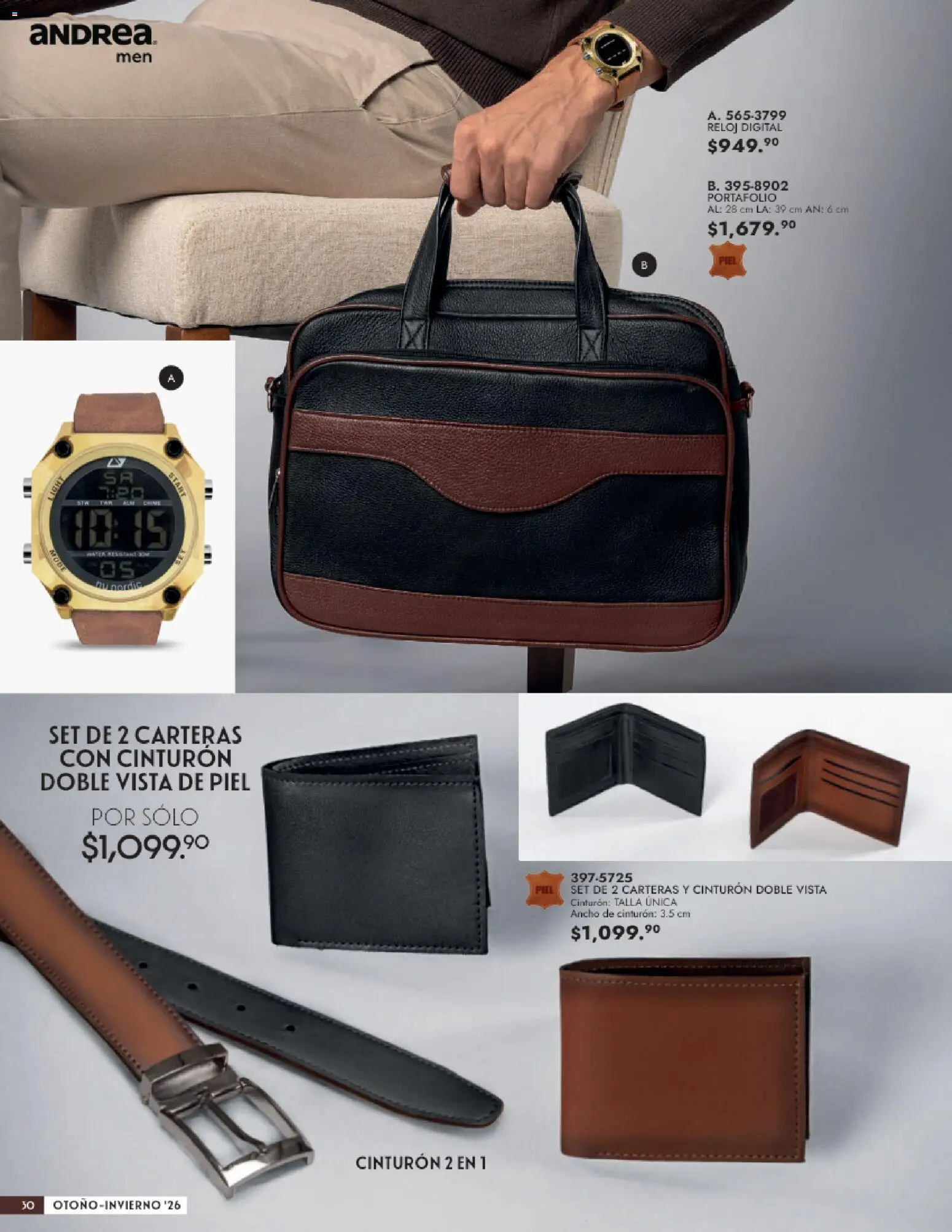 Nuevas ofertas de Andrea válidas en toda la República Mexicana desde el 23/08/2026. ¡Encuentra las mejores ofertas en Andrea catálogo Accesorios para todos! | Página: 30