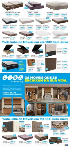 Lojas Solar - Ofertas atuais - Pré-Visualização do folheto da loja Lojas Solar, válido de 01/08/2026 | Página: 9 | Produtos: Portas, Cama, Mesa de cabeceira, Cadeira