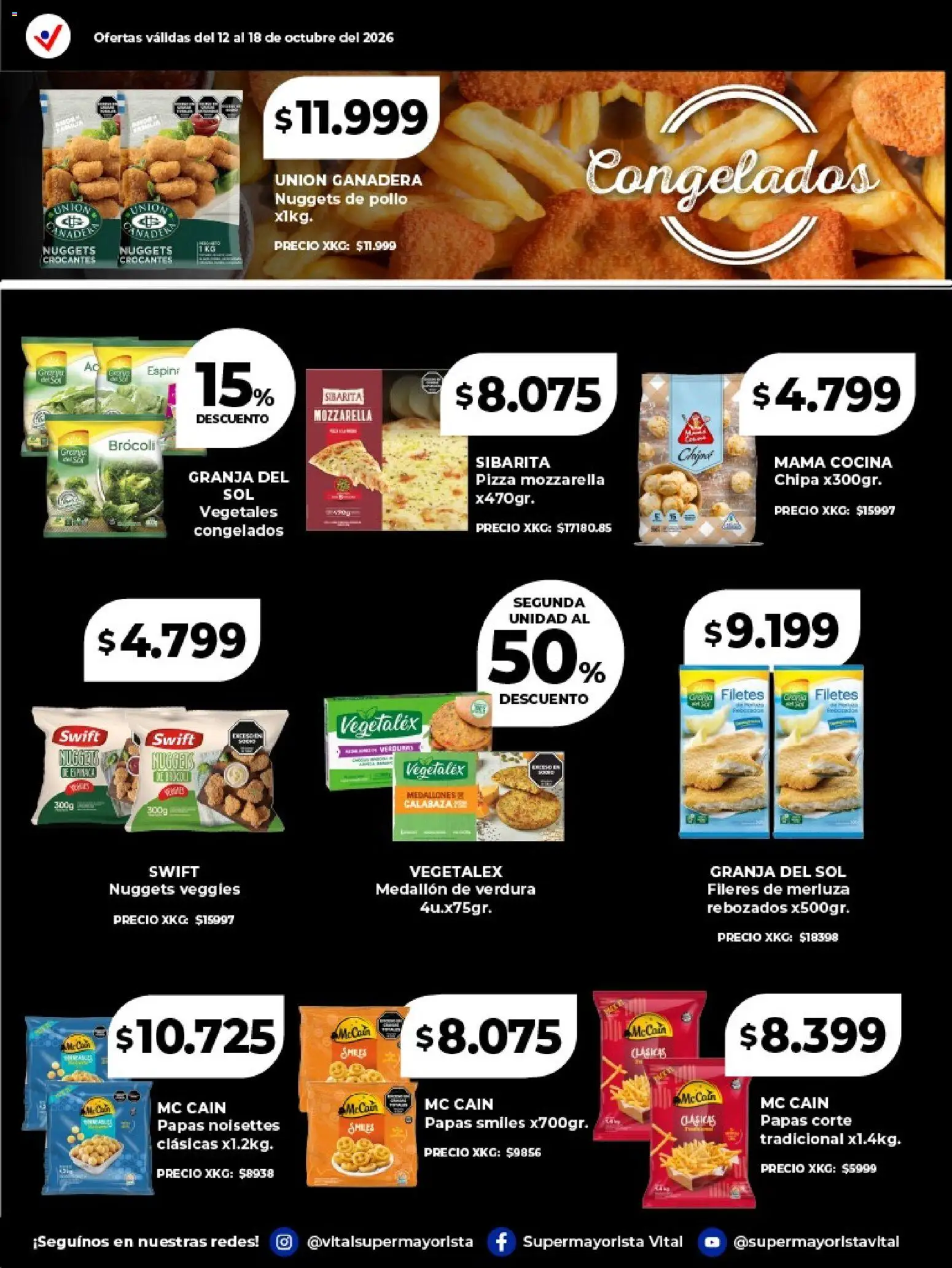 Vital - Especial de frescos │ válido desde el 12/10/2026 | Página: 7