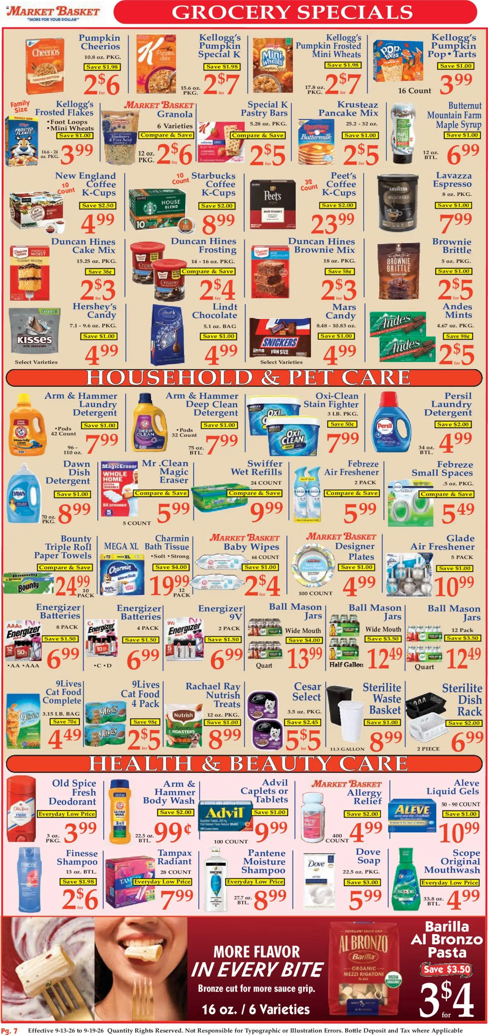 Market Basket Ad - valid from 09/13/2026 | Page: 7