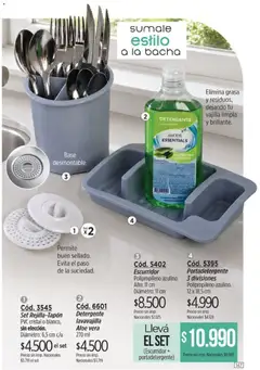 Vista previa Catálogo Amodil Campaña 16 válido desde el 19/09/2026 | Página: 147 | Productos: Vajilla, Detergente, Aloe Vera, Escurridor