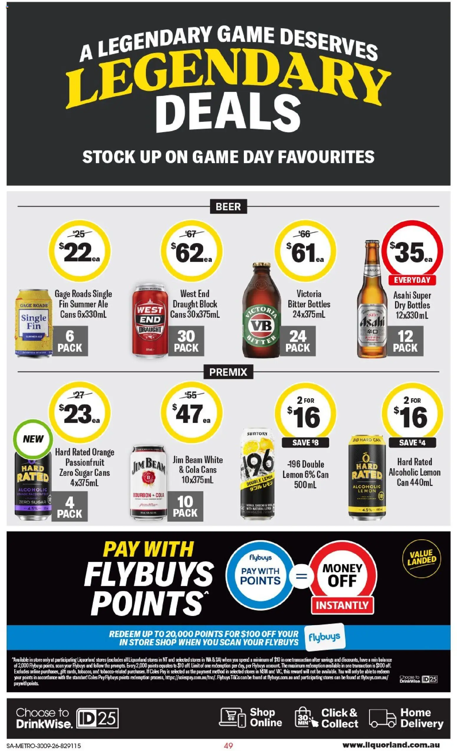 Liquorland catalogue - valid from 30/09/2026 | Page: 2 | Products: Jim Beam, Passionfruit, Lemon, Game