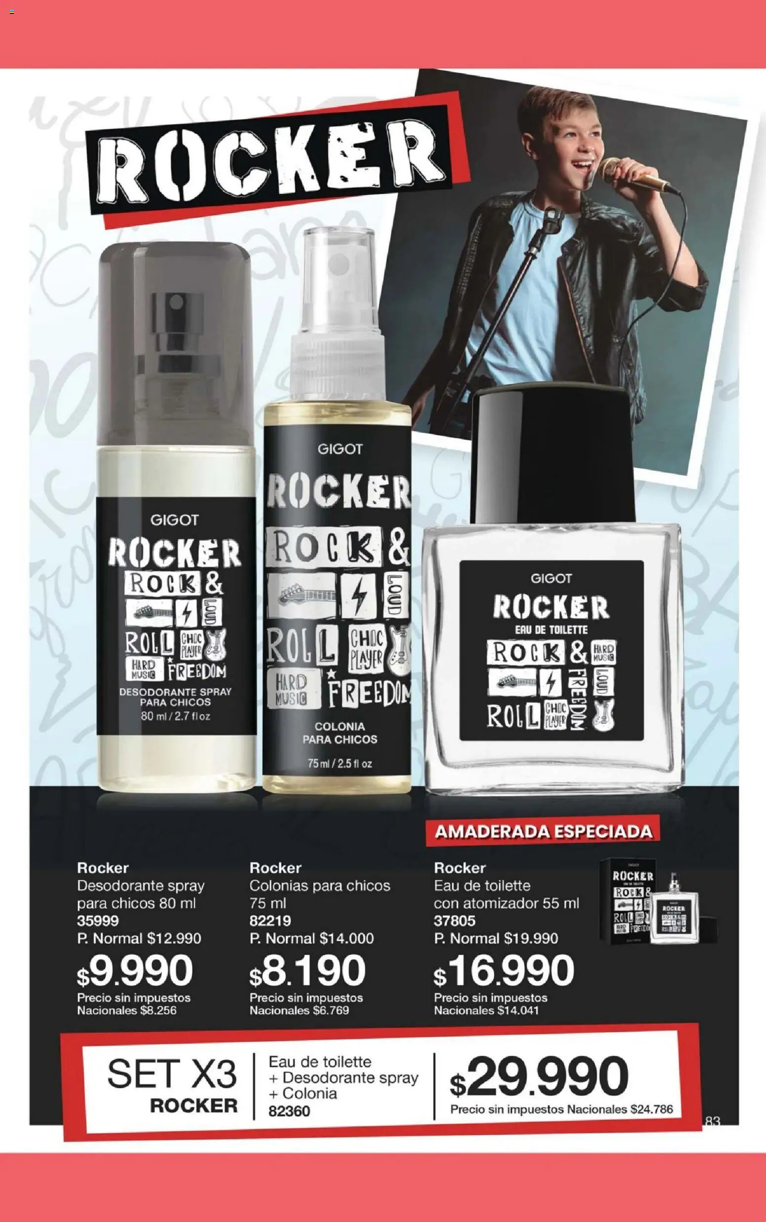 Gigot - CAMPAÑA 12 │ válido desde el 31/07/2026 | Página: 57 | Productos: Eau de toilette, Desodorante