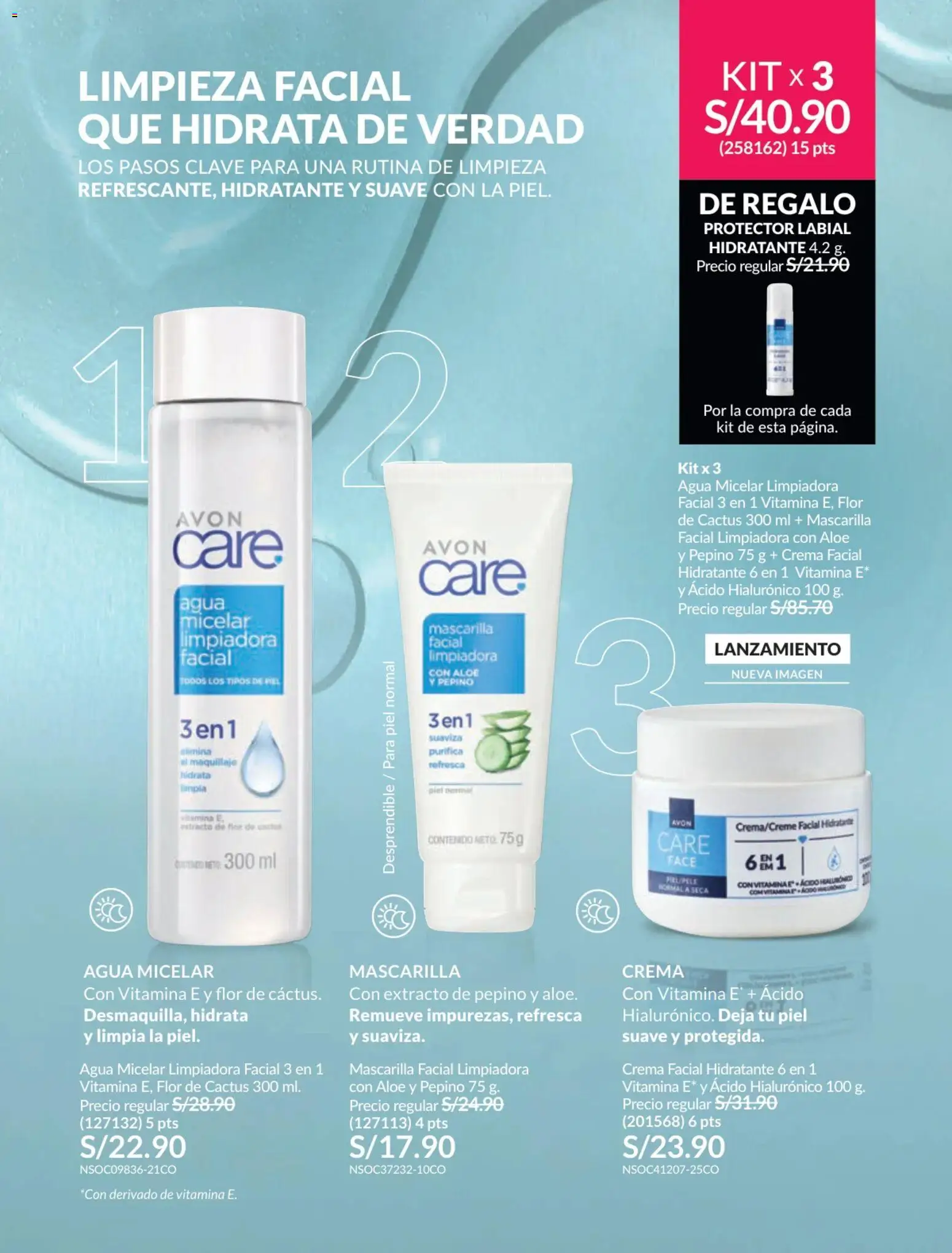 Catálogo Avon válido desde 17.06.2026 | Página: 8 | Productos: Crema, Maquillaje