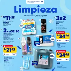 Vista previa de folleto Catálogo Makro - Especial Limpieza y Belleza de la Makro válido desde 24/09/2026 | Página: 4 | Productos: Jabón, Antitranspirante, Caja, Crema