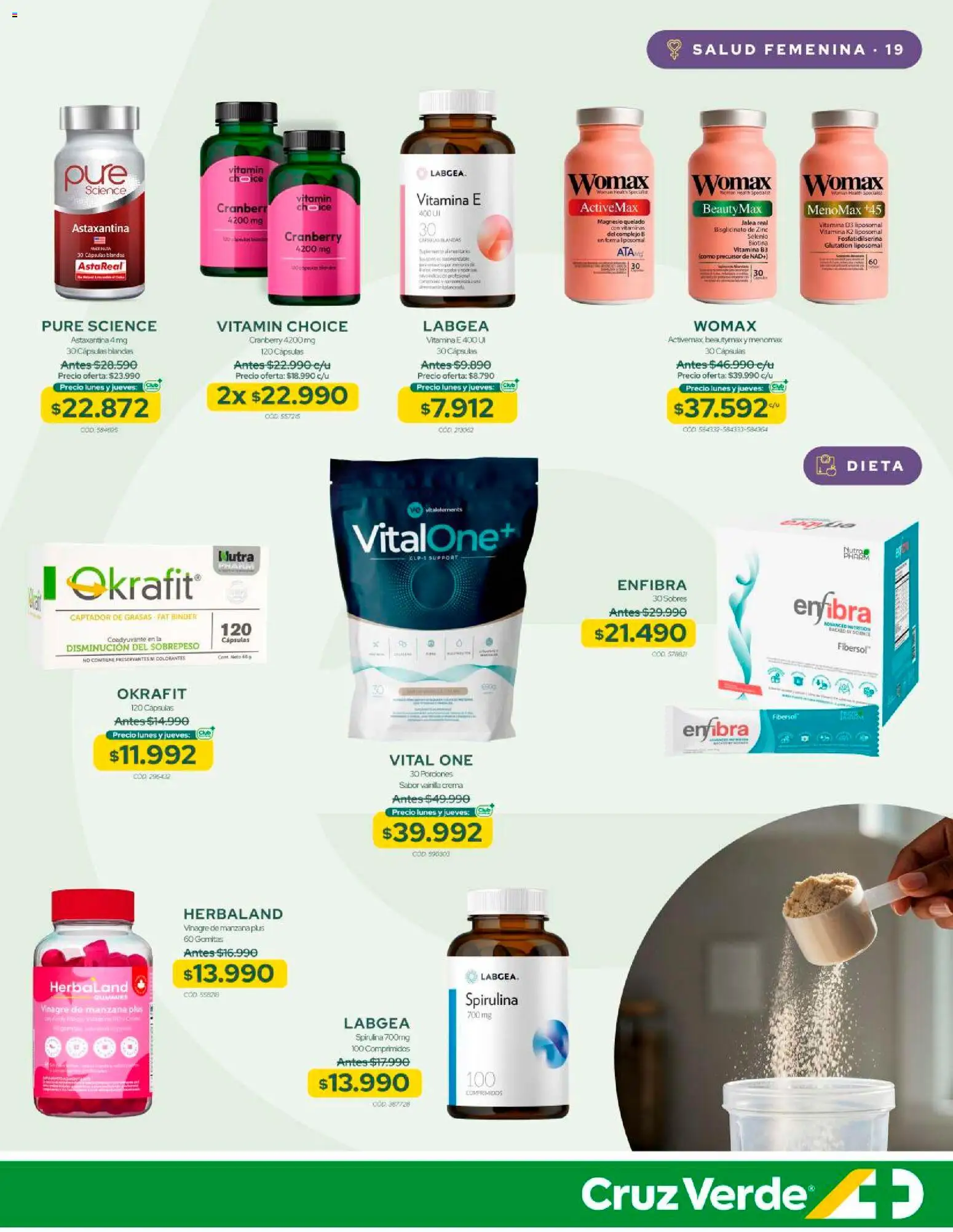 Cruz Verde Ofertas Especialistas en Salud │ válido desde el 29.09.2026 | Página: 19