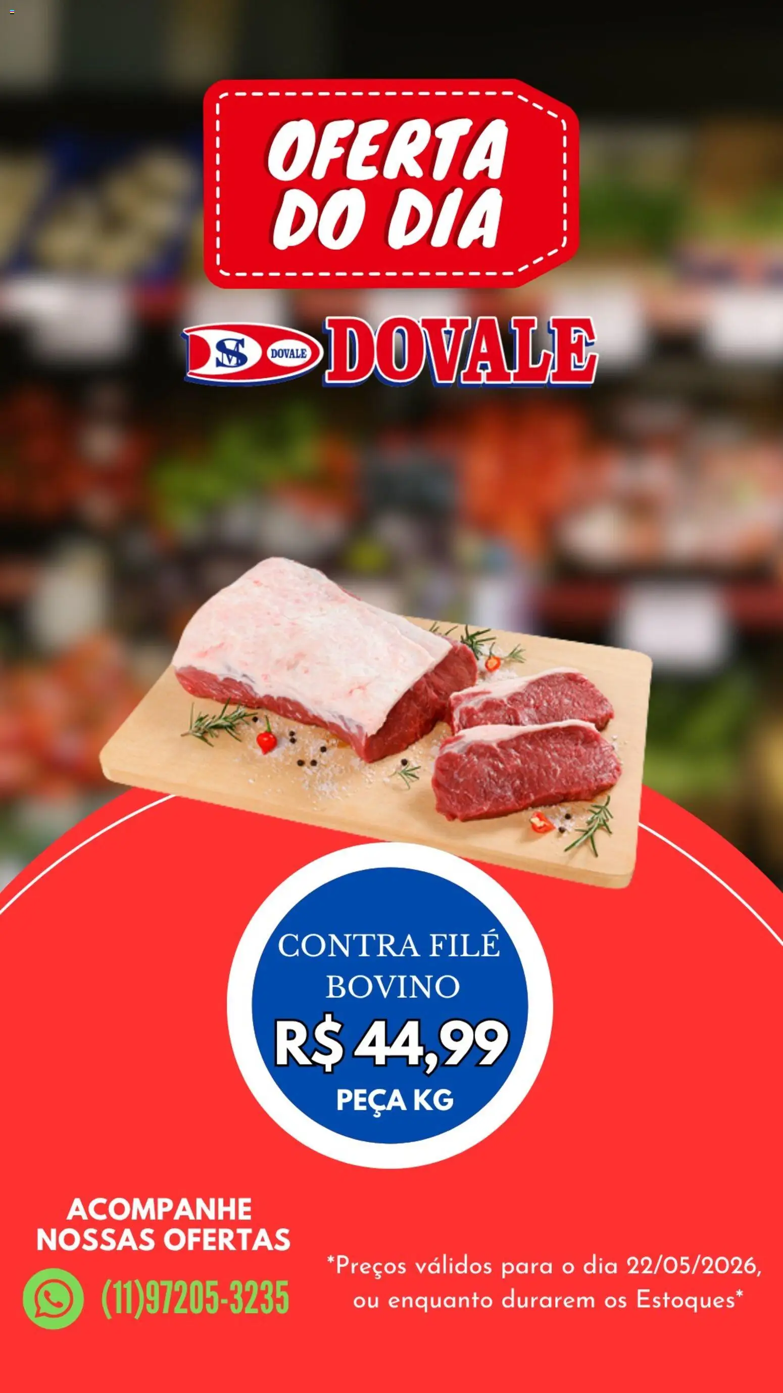 Dovale Folheto - válido de 22.05.2026 | Página: 6 | Produtos: Contra filé