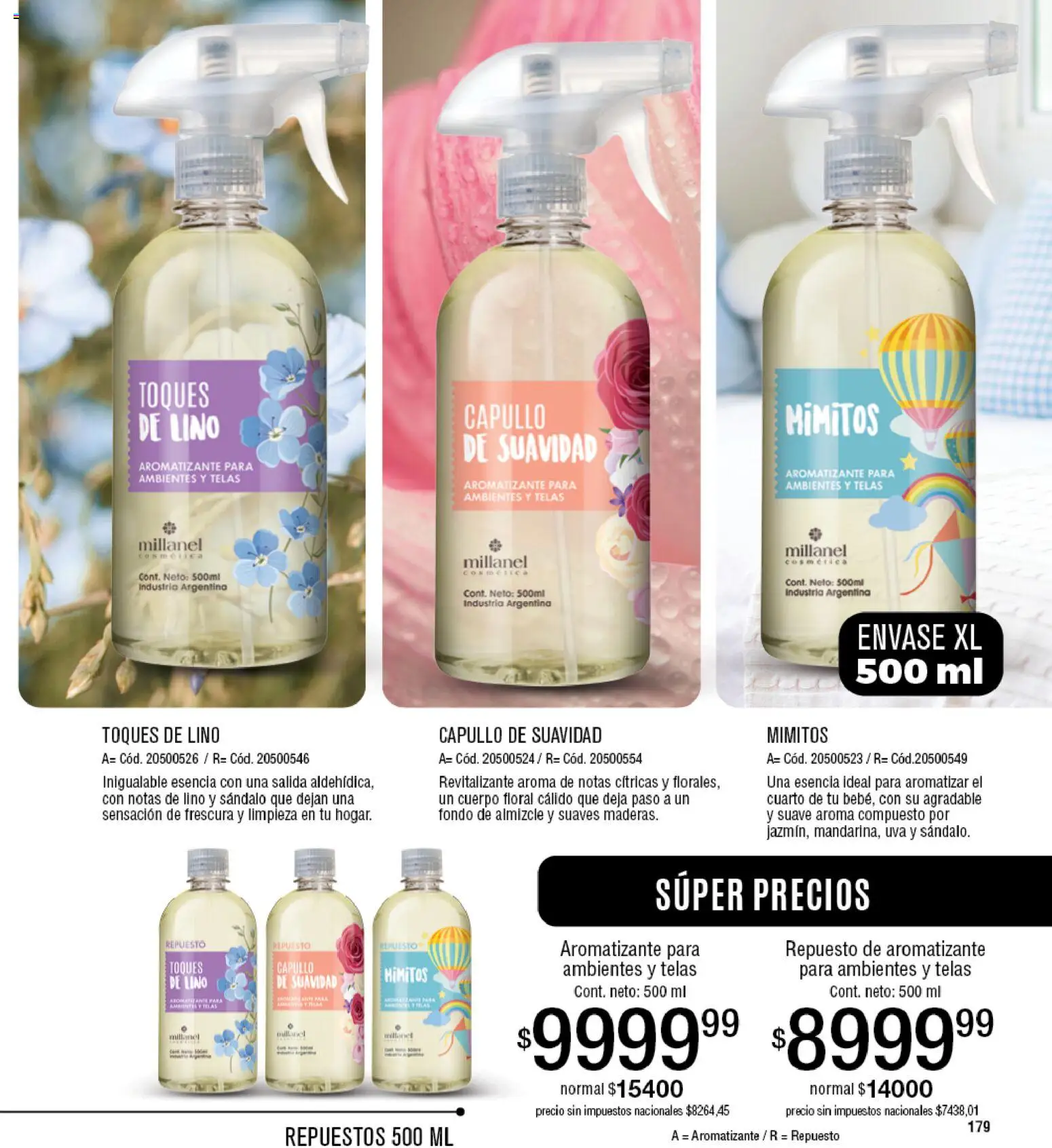 Millanel - Catálogo │ válido desde el 30/03/2026 | Página: 179 | Productos: Uva
