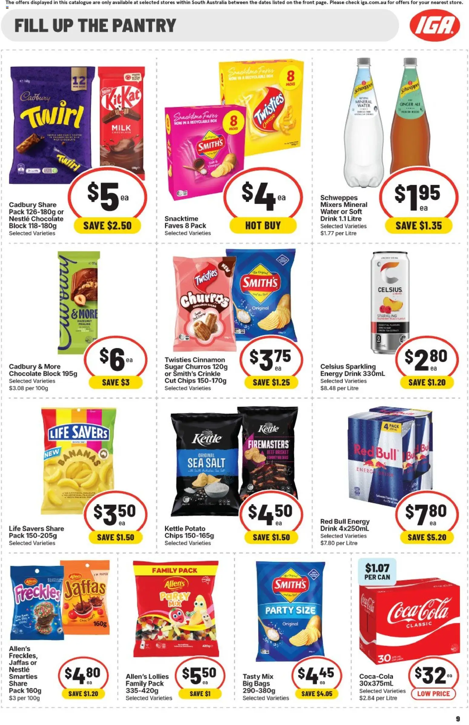 IGA catalogue - valid from 07/10/2026 | Page: 9