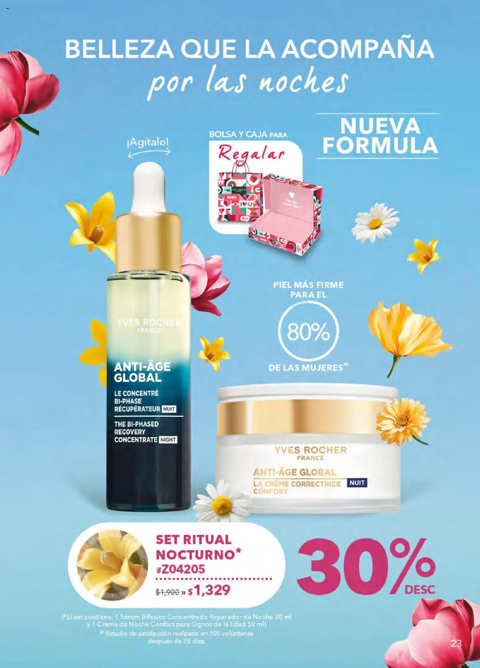 Nuevas ofertas de Yves Rocher válidas en toda la República Mexicana desde el 21.04.2026. ¡Encuentra las mejores ofertas en Yves Rocher campaña 6 2026! | Página: 23 | Productos: Serum, Crema, Bolsa, Caja
