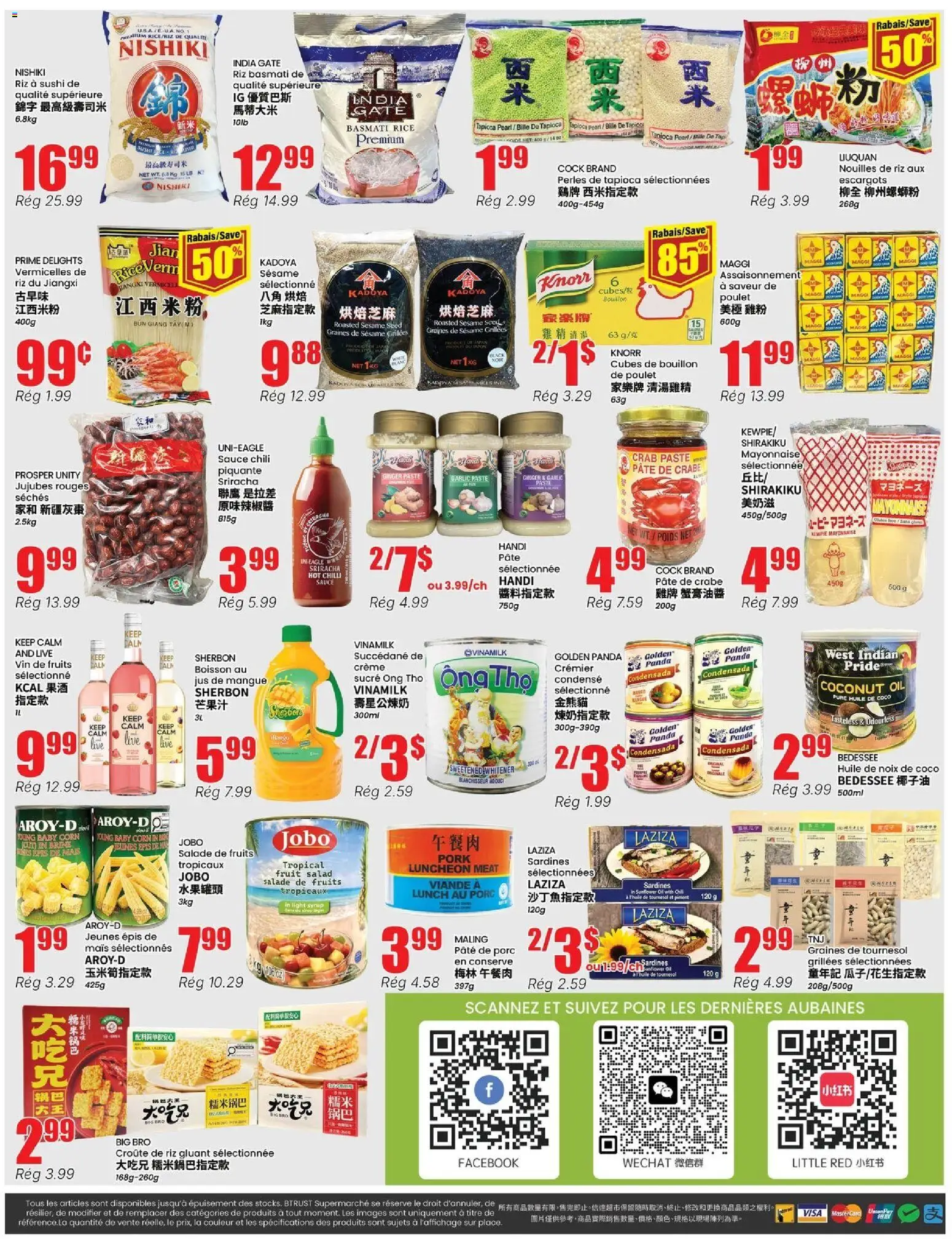 Btrust Supermarket flyer valid from Sep 10, 2026 | Page: 4 | Products: Sunflower oil, Garlic, Chili, Pork