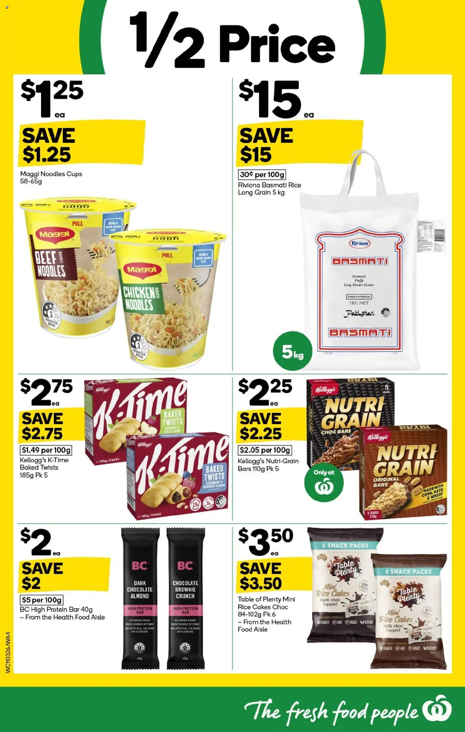Woolworths catalogue - valid from 11.03.2026 | Page: 4 | Products: Milk, Rice, Beef, Oats