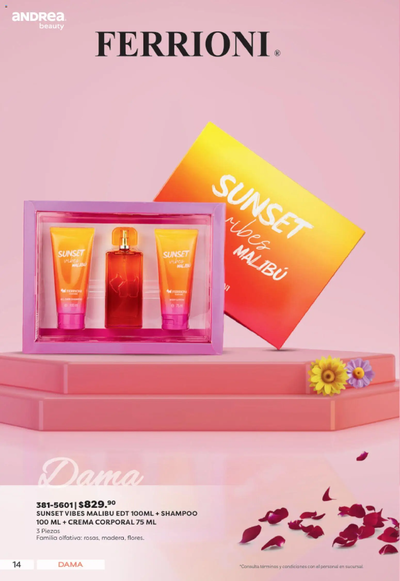 Nuevas ofertas de Andrea válidas en toda la República Mexicana desde el 19/07/2026. ¡Encuentra las mejores ofertas en Andrea catálogo Lo mejor en fragancias! | Página: 14 | Productos: Crema, Crema corporal