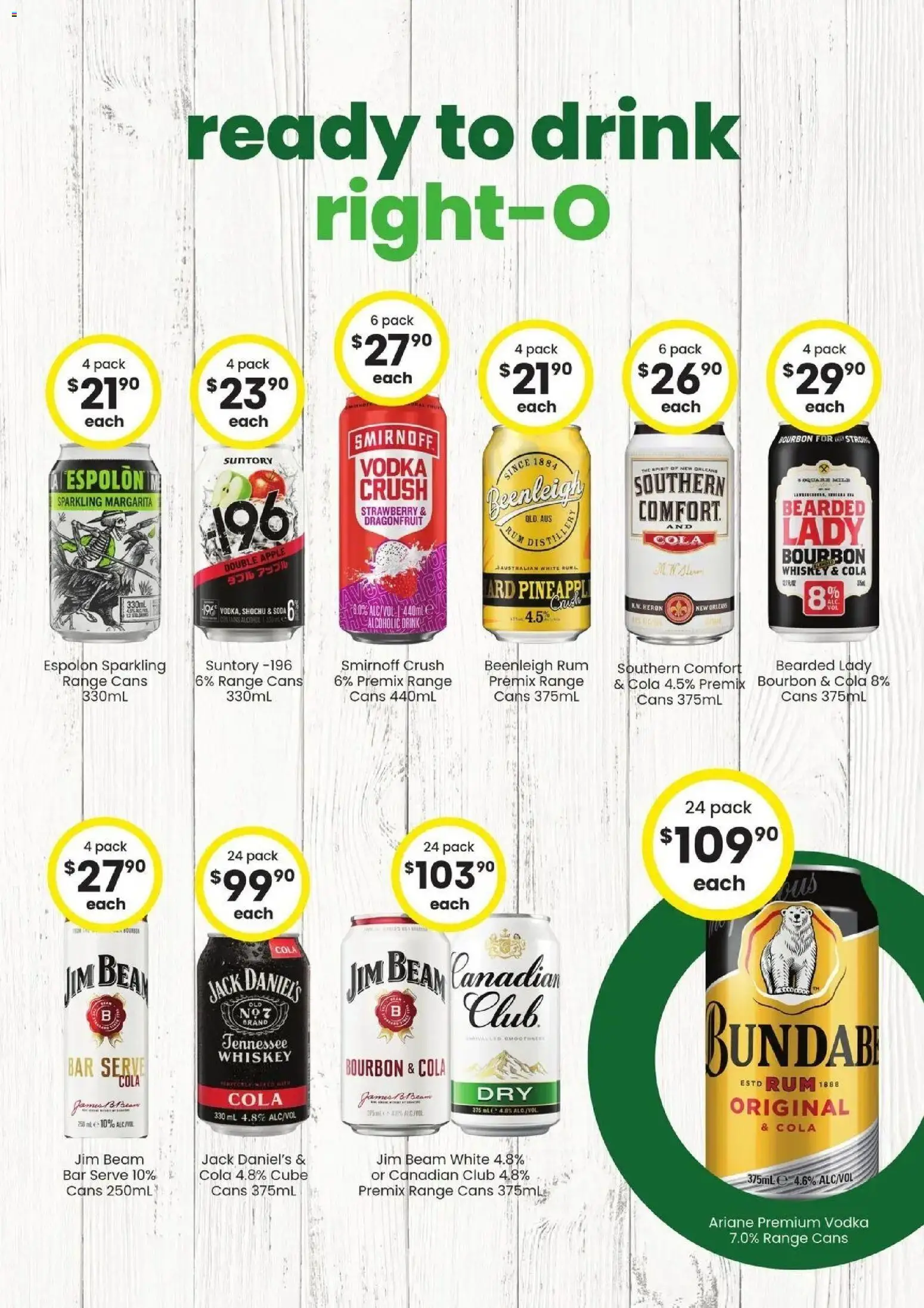 The Bottle-O catalogue - valid from 07/09/2026 | Page: 5 | Products: Jim Beam, Bourbon, Whiskey, Rum