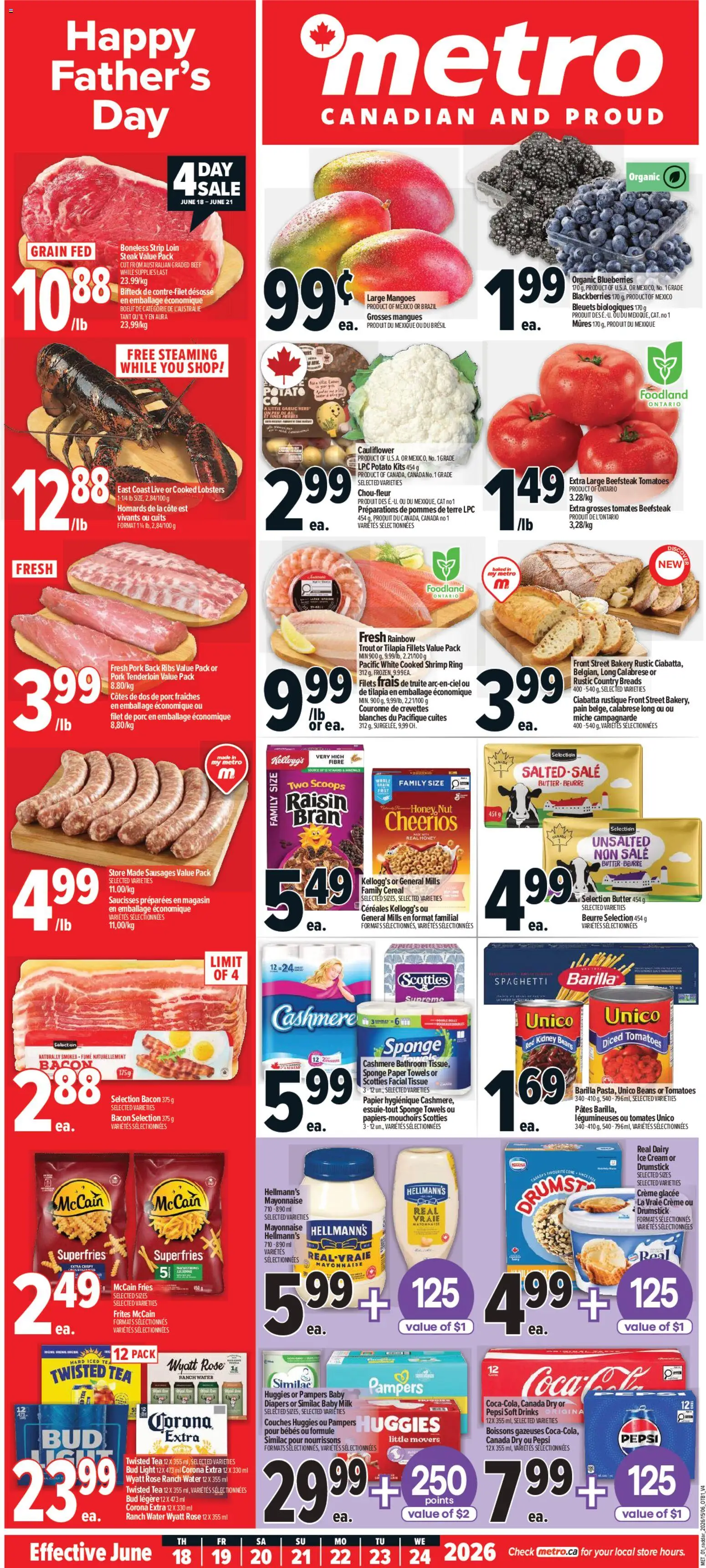 Metro flyer valid from 18.06.2026 | Page: 1