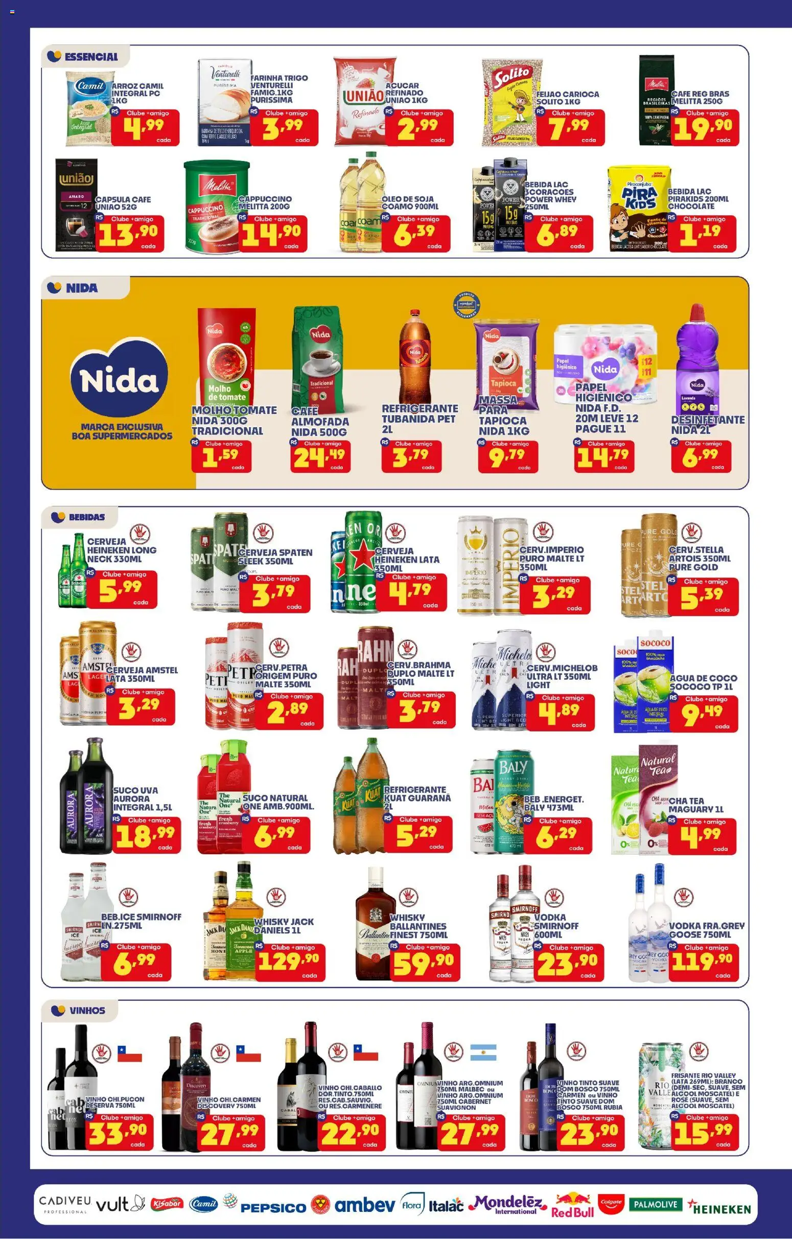 Boa Supermercados Folheto - válido de 14/08/2026 | Página: 2 | Produtos: Água de coco, Almofada, Refrigerante, Desinfetante