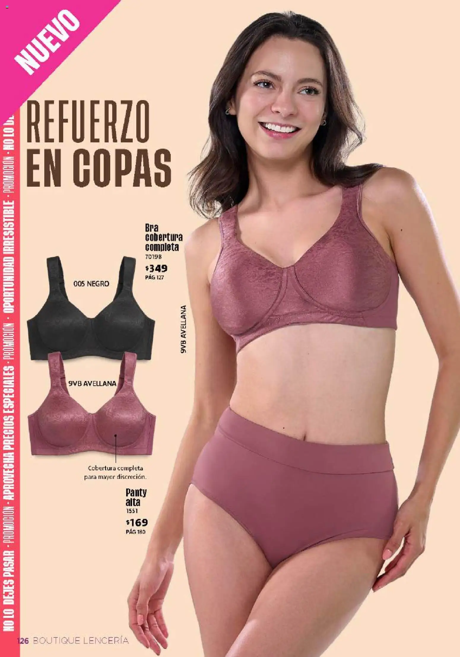 Nuevas ofertas de Ilusión válidas en toda la República Mexicana desde el 01/08/2026. ¡Encuentra las mejores ofertas en Ilusión catálogo Otoño! | Página: 128 | Productos: Lenceria