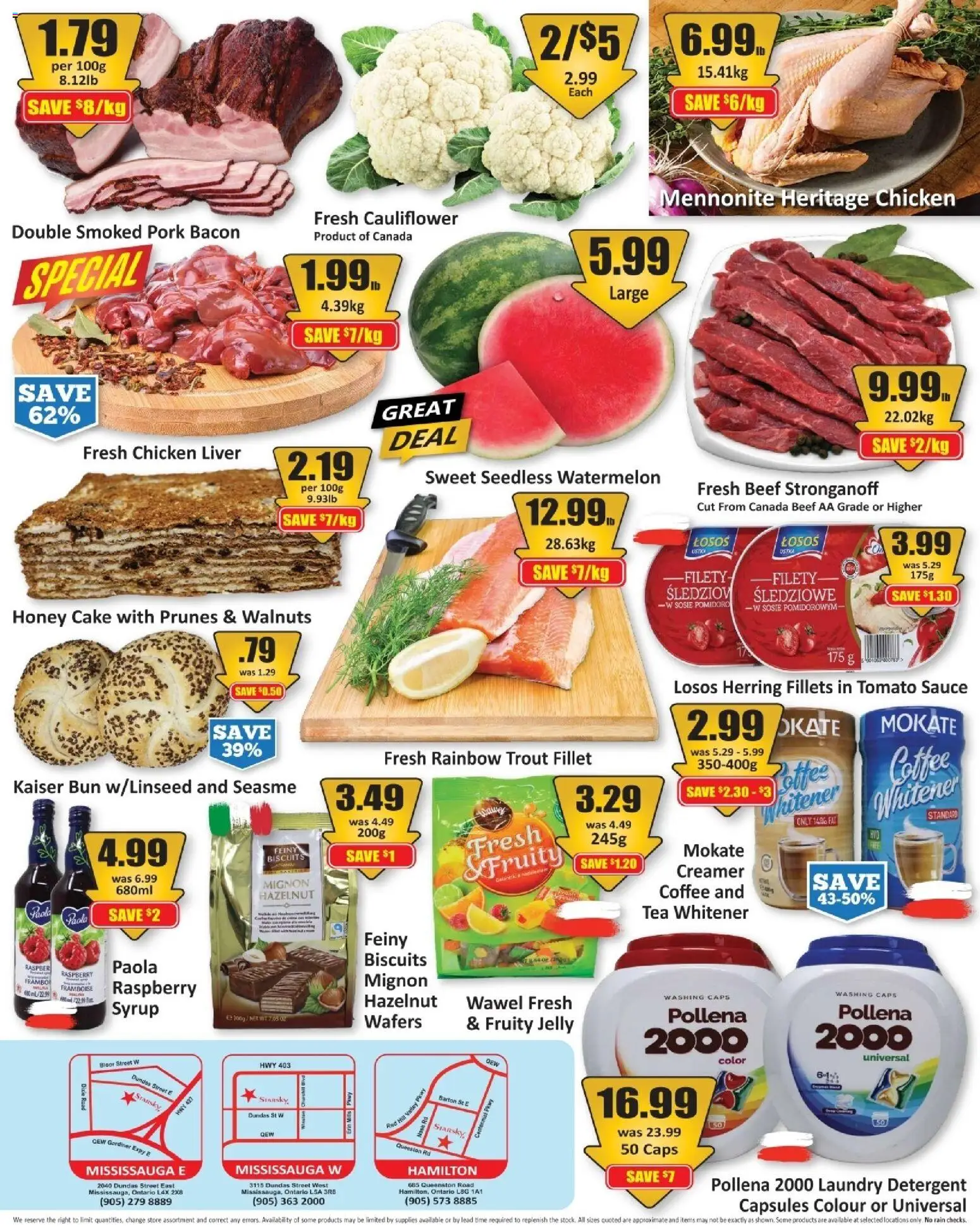 Starsky flyer valid from Jul 16, 2026 | Page: 2 | Products: Tea, Beef, Coffee, Pork