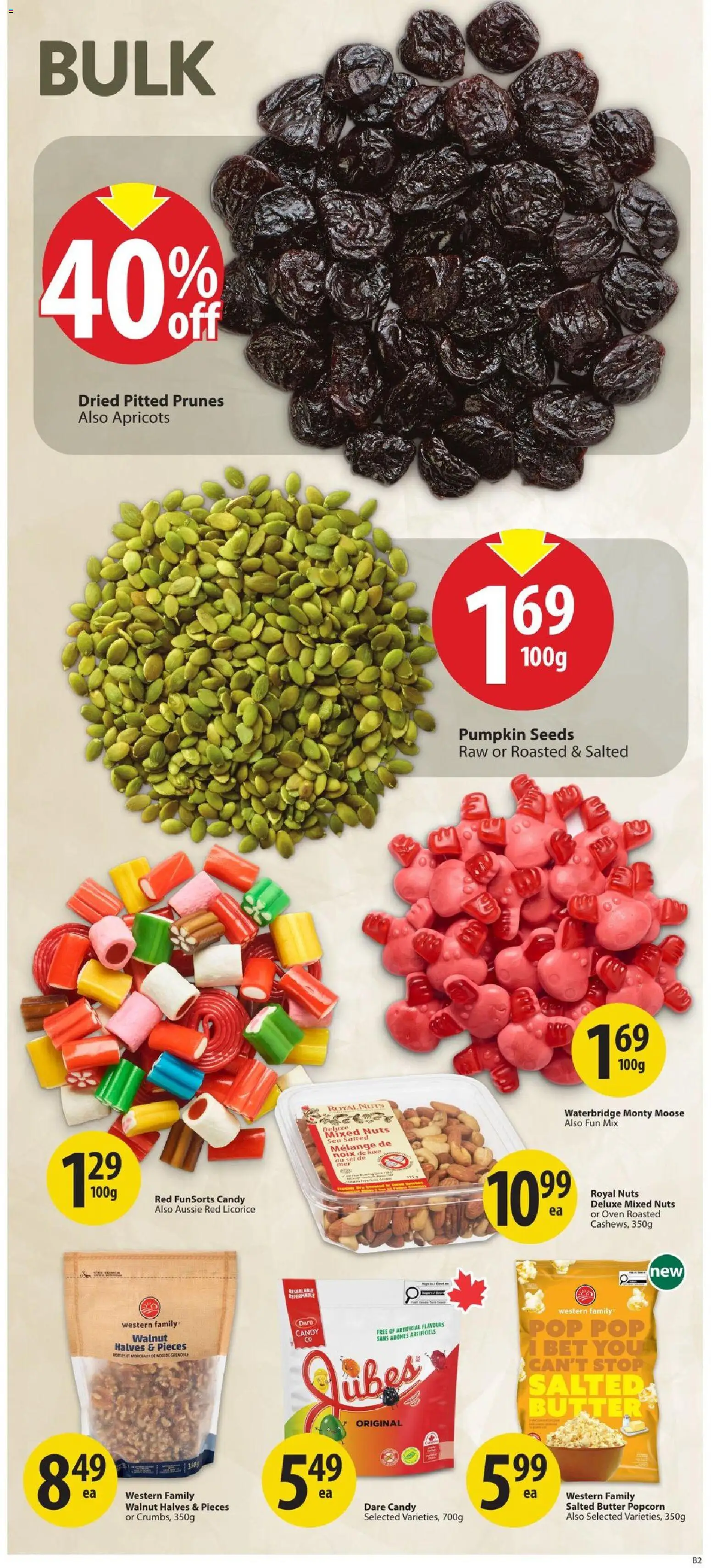 Save on foods flyer valid from Jul 16, 2026 | Page: 22 | Products: Oven, Popcorn, Apricots, Butter