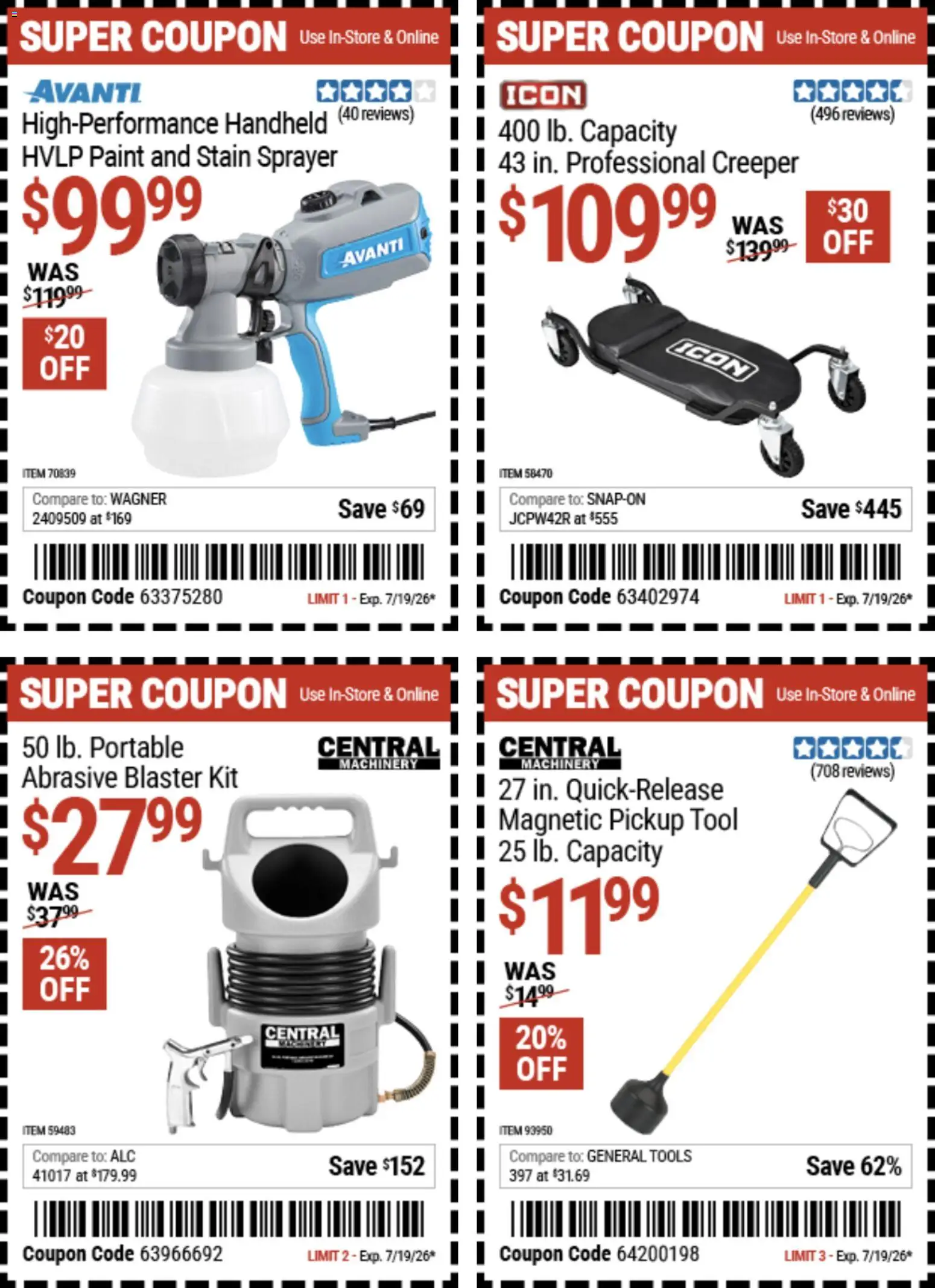 Harbor Freight Weekly Ad - valid from 07/06/2026 | Page: 20