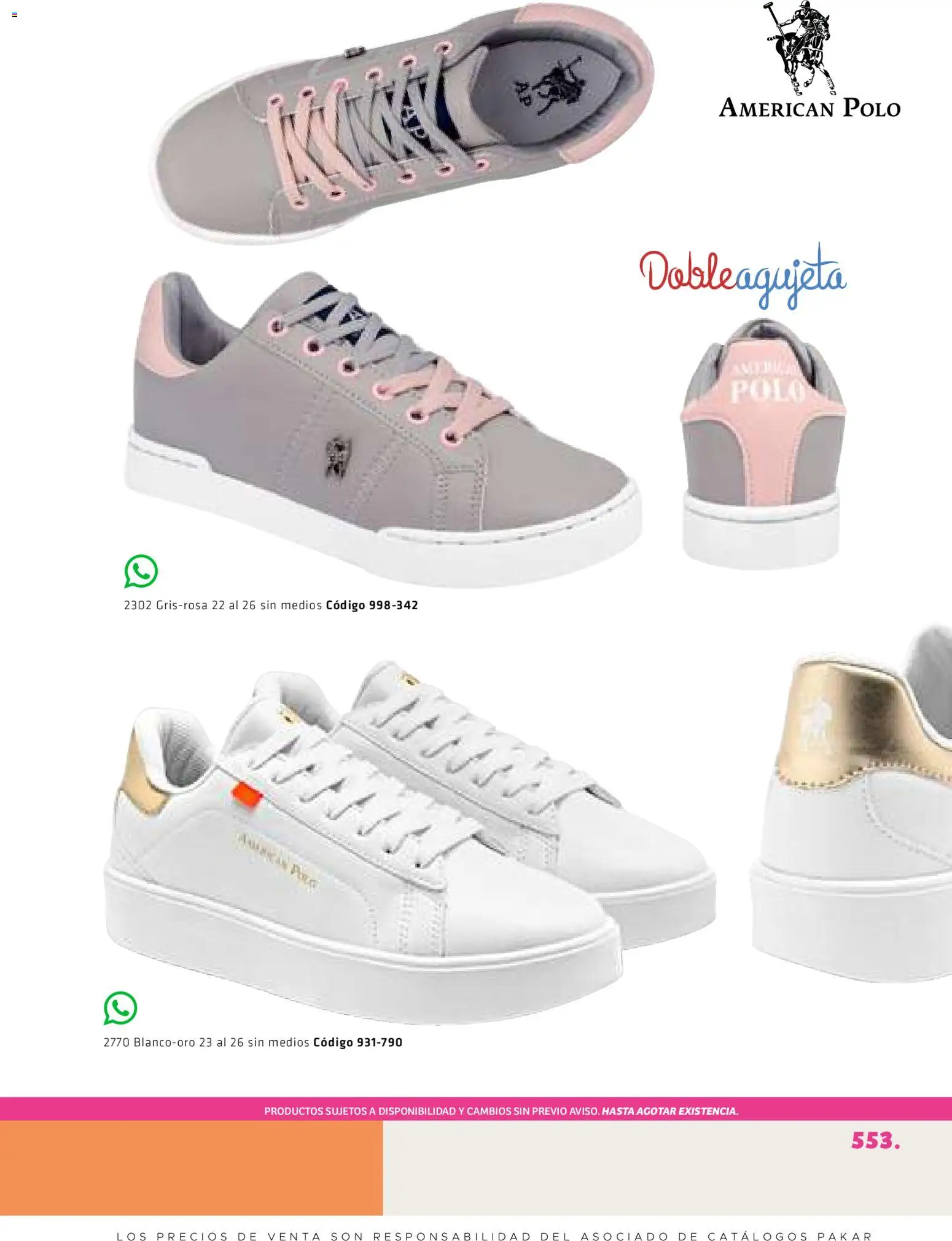 Nuevas ofertas de SC Pakar válidas en toda la República Mexicana desde el 27.02.2026. ¡Encuentra las mejores ofertas en SC Pakar catálogo Premium Women! | Página: 553