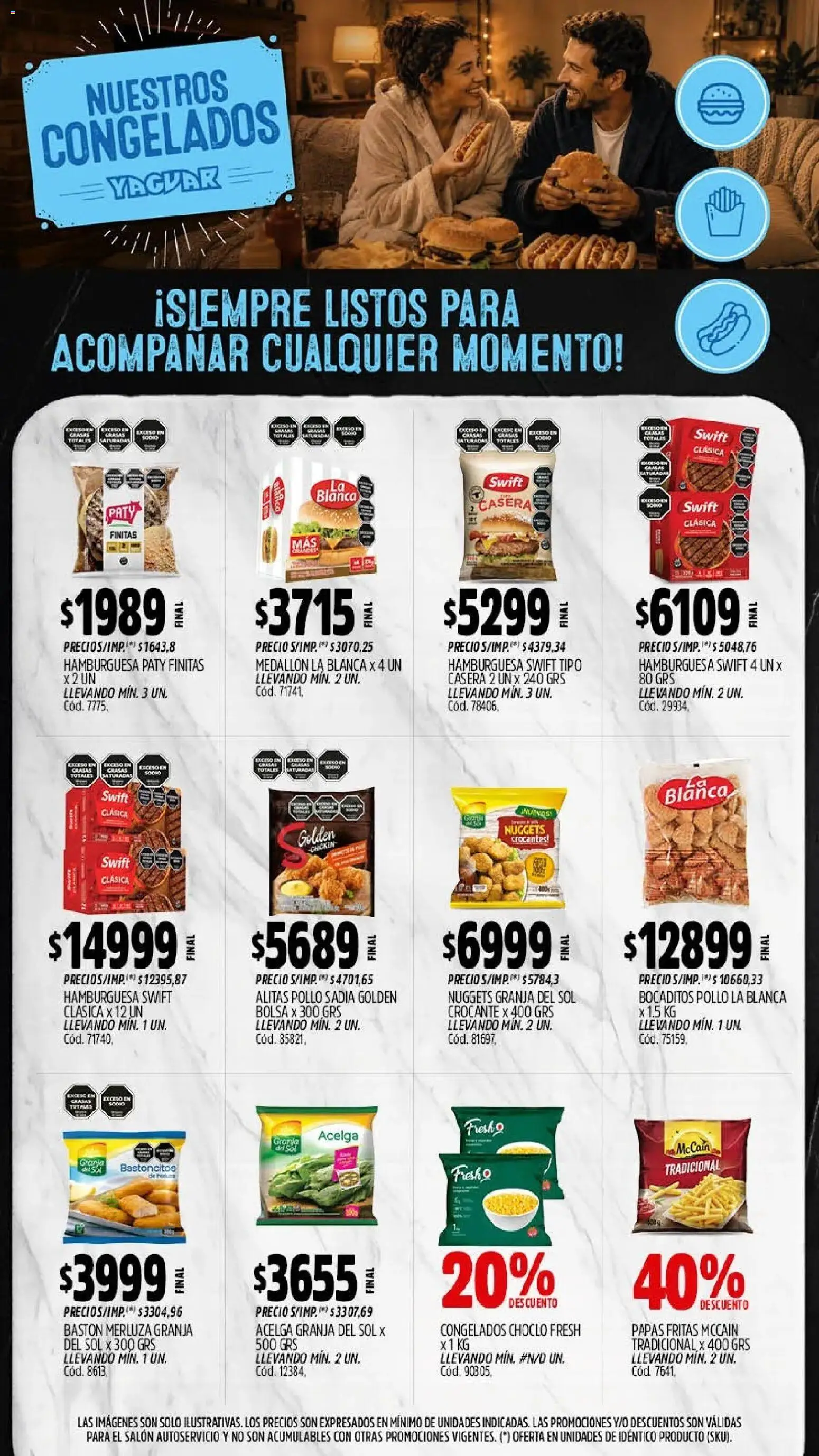 Yaguar - Oferta Semanal Parque Chacabuco │ válido desde el 28/09/2026 | Página: 10 | Productos: Bolsa, Choclo, Hamburguesa, Papas