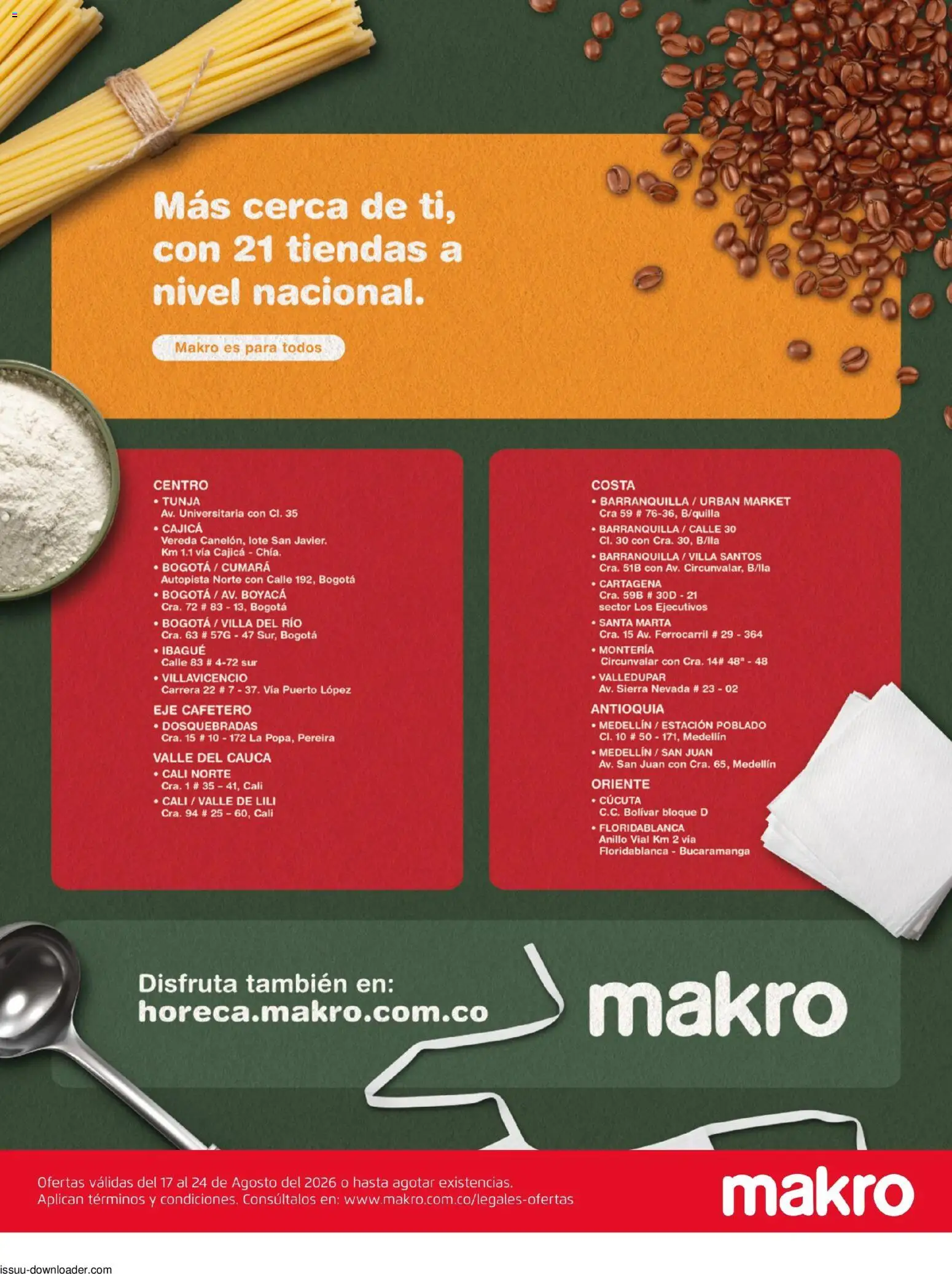 Makro revista - valida desde el 17/08/2026 | Página: 8 | Productos: Anillo, Sierra