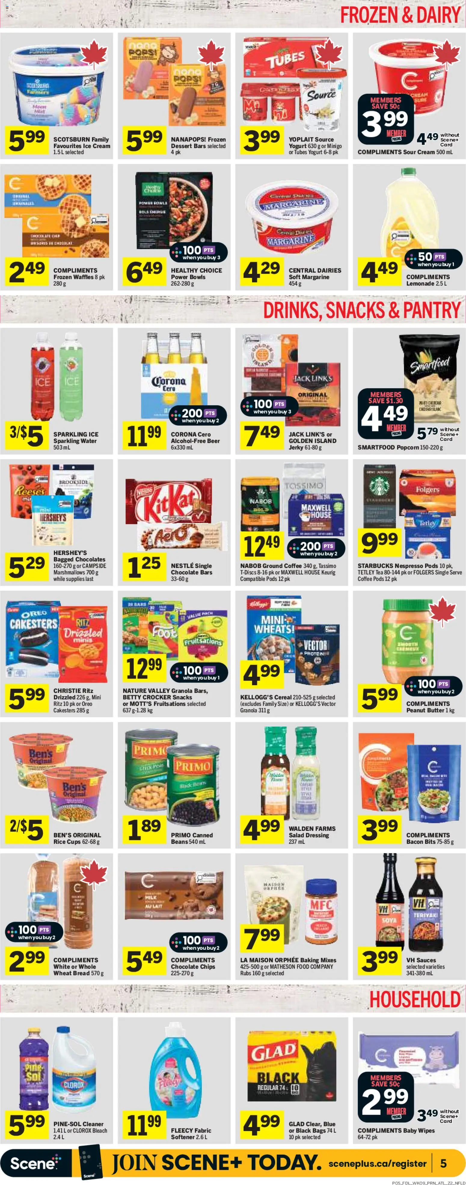 Foodland flyer valid from Jun 25, 2026 | Page: 6 | Products: Chips, Cream, Salad, Chocolate