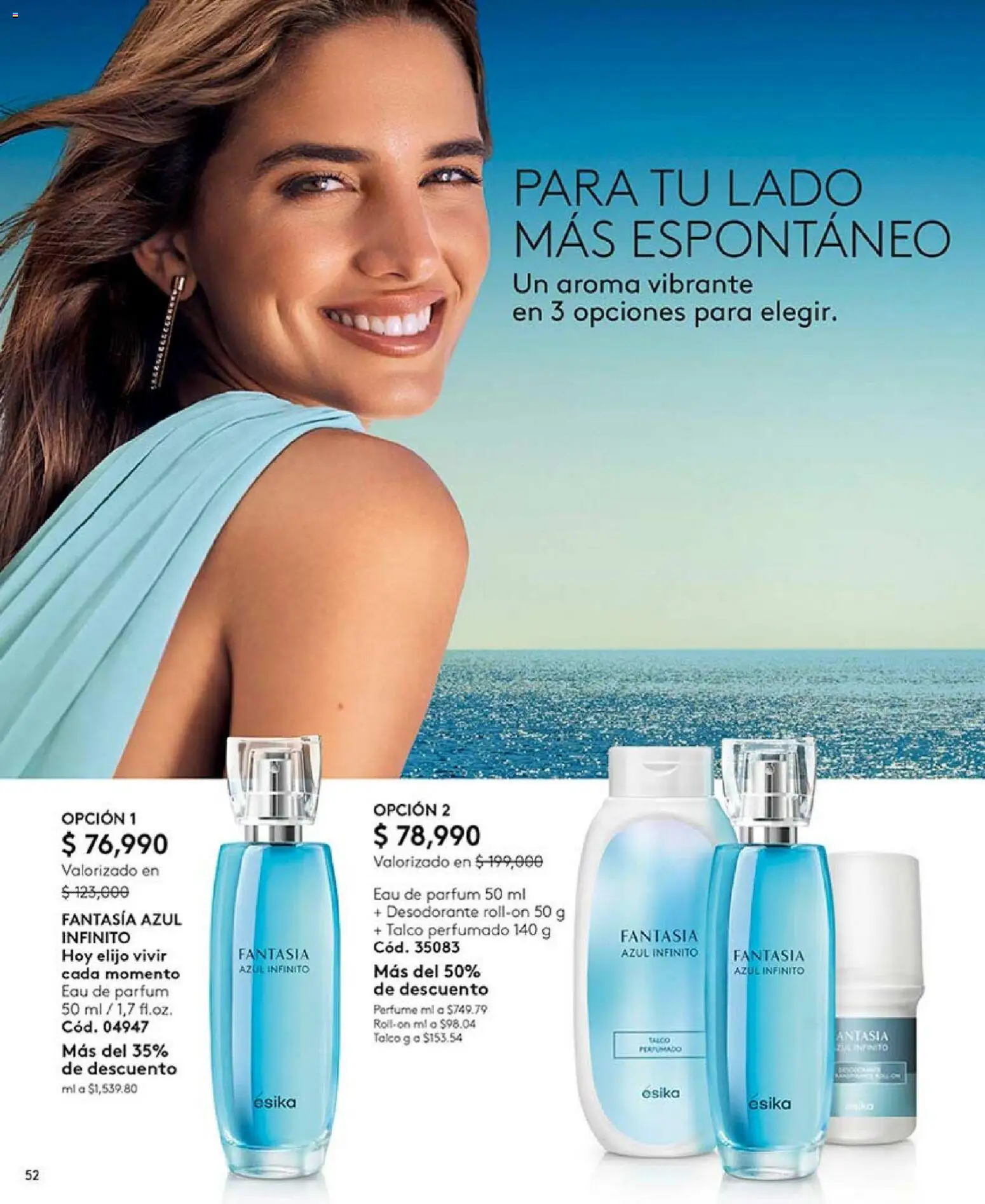 Ésika revista - valida desde el 04.05.2026 | Página: 54 | Productos: Perfume, Desodorante