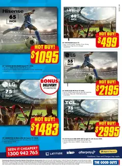 Preview of The Good Guys catalogue DMTD - valid from 03.06.2026 | Page: 3 | Products: Household, Picture, Tv, Smart tv