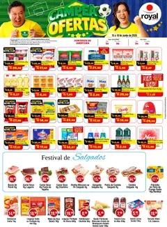 Royal Supermercados ofertas Semanal - Pré-Visualização do folheto da loja Royal Supermercados, válido de 15.06.2026 | Página: 1