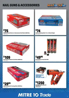 Preview of Mitre 10 Max Your Tax Back - valid from 13.05.2026 | Page: 19 | Products: Box, Accessories, Zinc