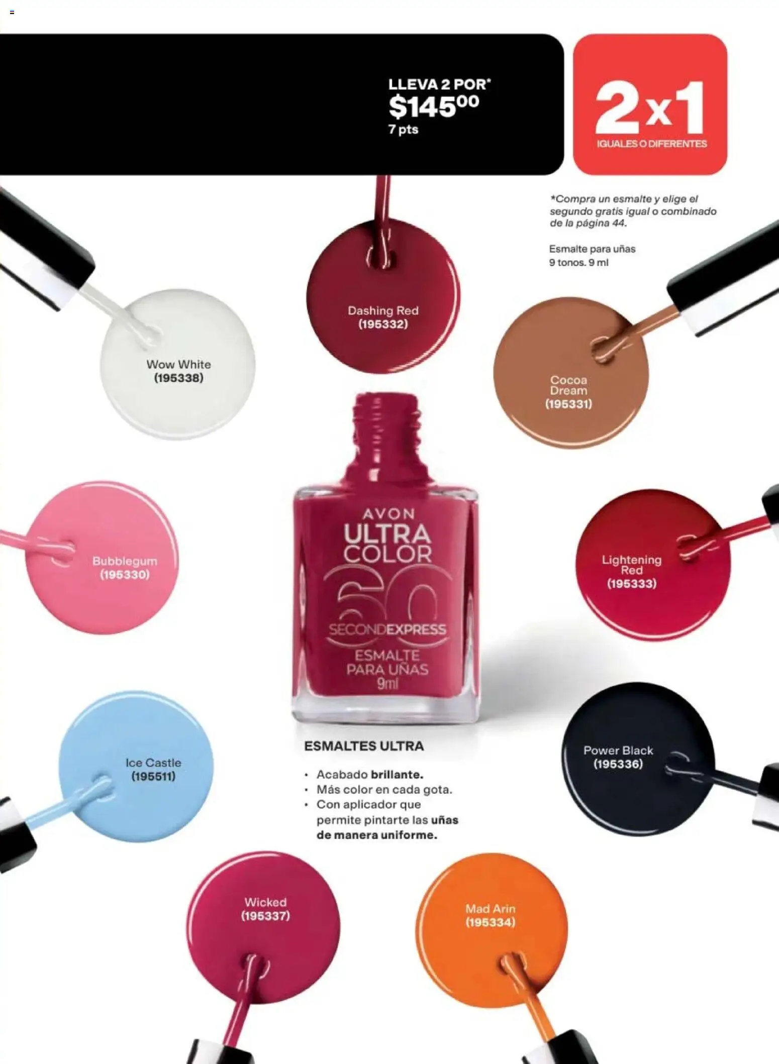 Nuevas ofertas de AVON válidas en toda la República Mexicana desde el 11/09/2026. ¡Encuentra las mejores ofertas en AVON campaña 14 2026! | Página: 41