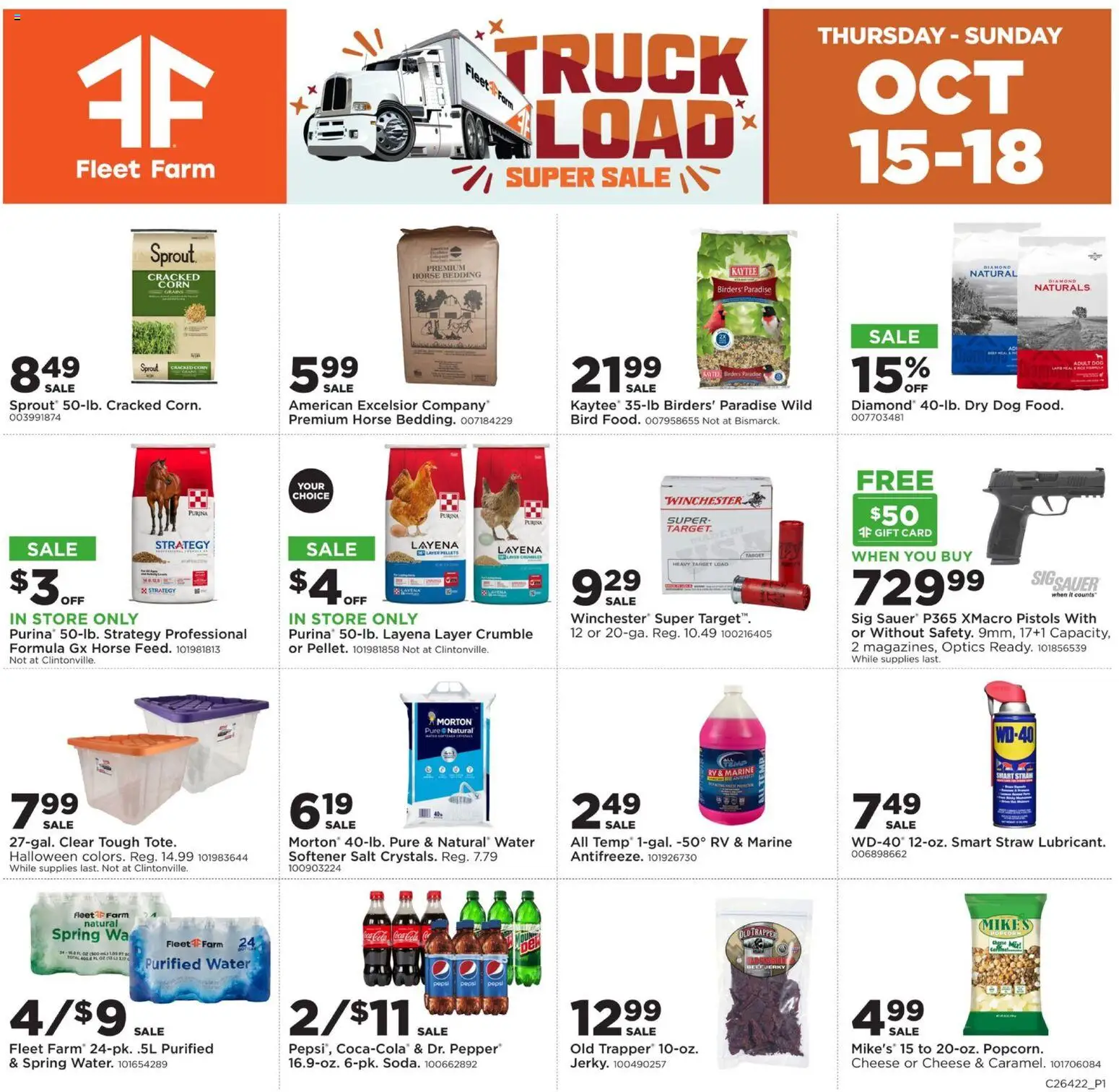 Mills Fleet Farm Ad - valid from 10/15/2026 | Page: 1