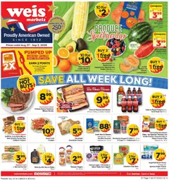 Preview of Weis weekly ads valid from 08/27/2026