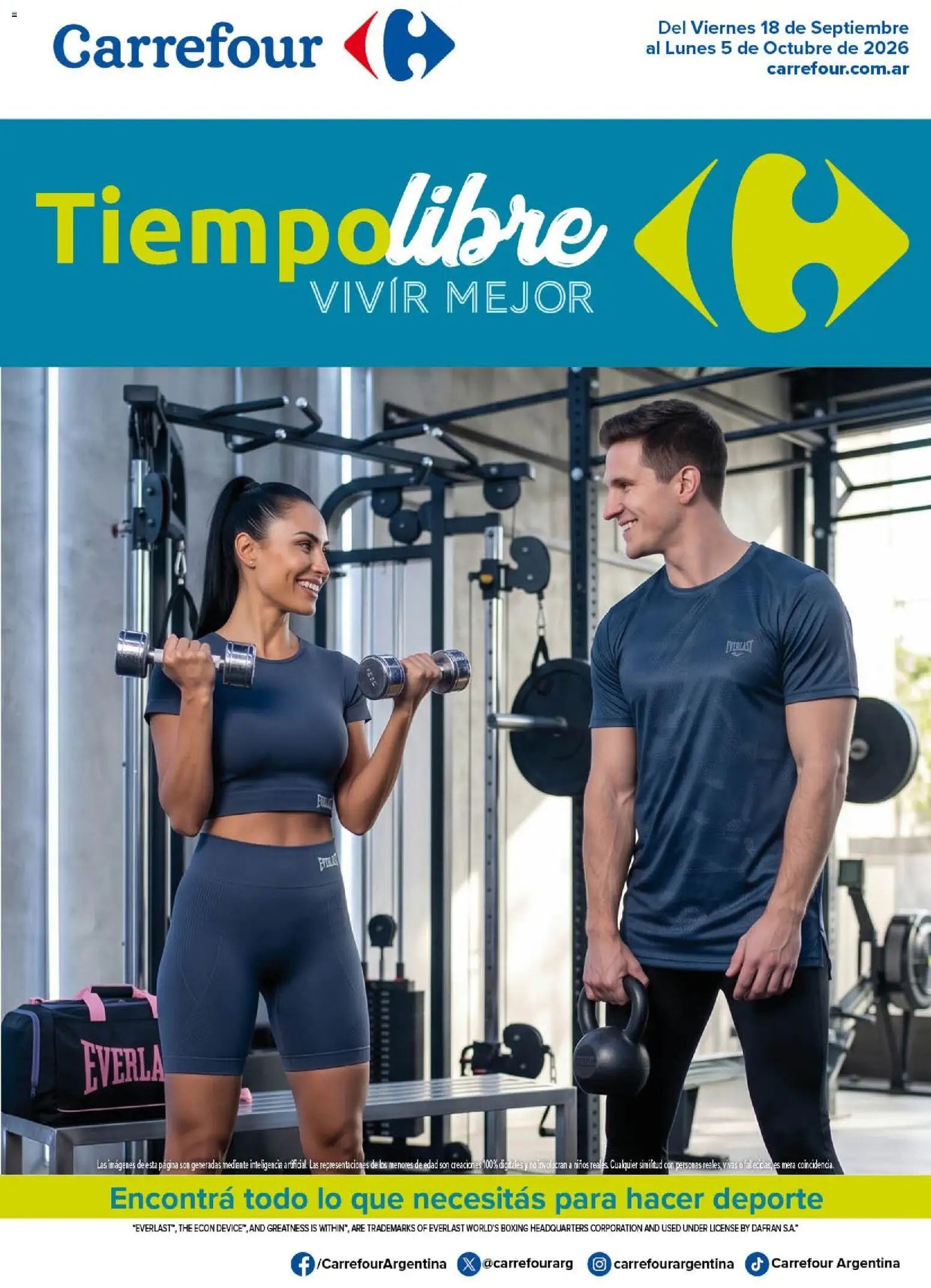 Carrefour - Tiempo Libre │ válido desde el 18/09/2026 | Página: 1