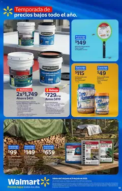 Vista previa de Walmart folleto, nuevo folleto de la tienda, válido en México a partir del 03.06.2026 | Página: 19 | Productos: Raqueta, Lona, Malla, Teléfono