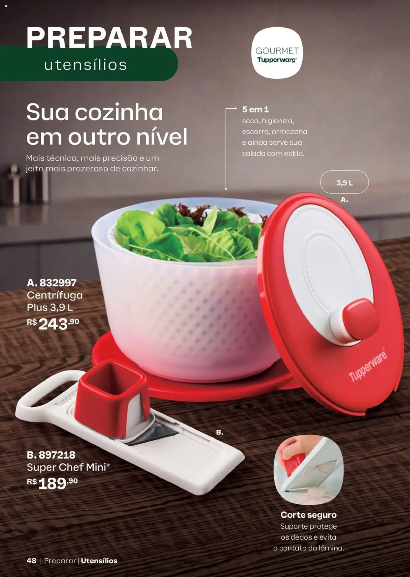 Tupperware Folheto - válido de 01/08/2026 | Página: 48 | Produtos: Salada