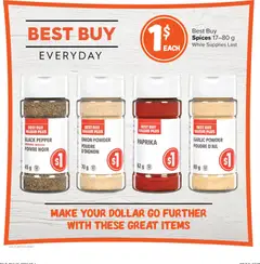 Preview of Thrifty Foods weekly flyer / circulaire from shop Thrifty Foods valid from Aug 20, 2026 | Page: 11 | Products: Spices, Pepper, Powder, Onion