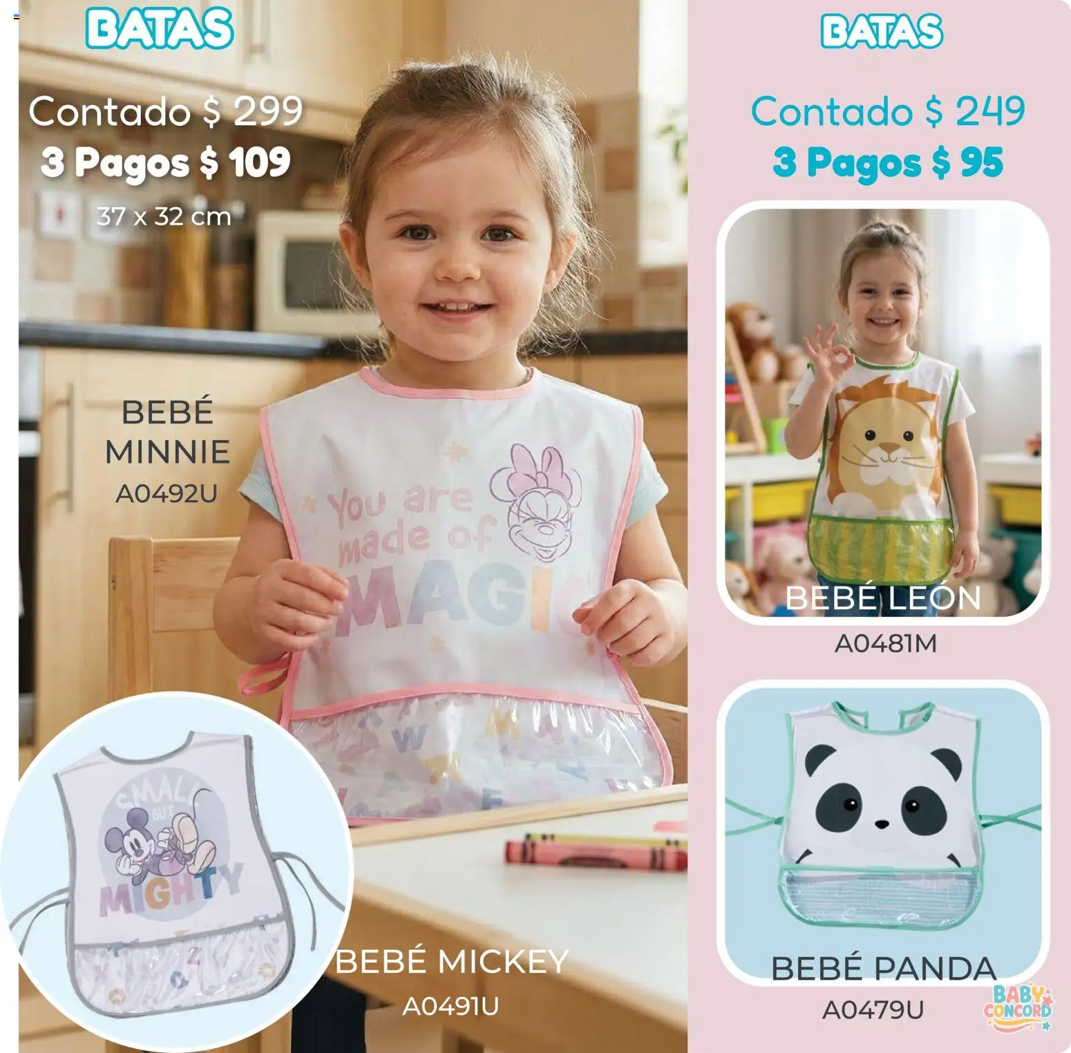 Nuevas ofertas de Colchas Concord válidas en toda la República Mexicana desde el 01.05.2026. ¡Encuentra las mejores ofertas en Colchas Concord catálogo Baby! | Página: 28