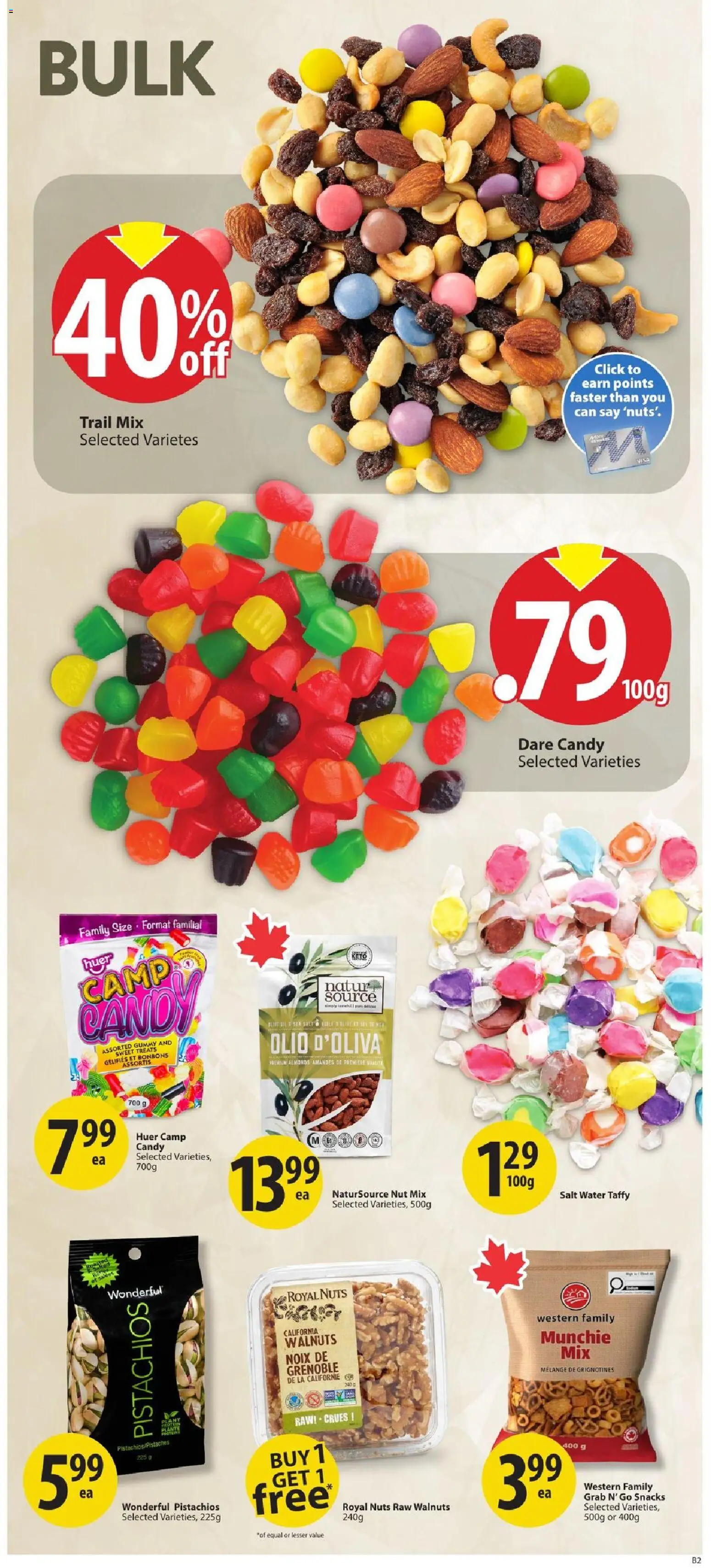 Save on foods flyer valid from Jul 30, 2026 | Page: 24 | Products: Nuts