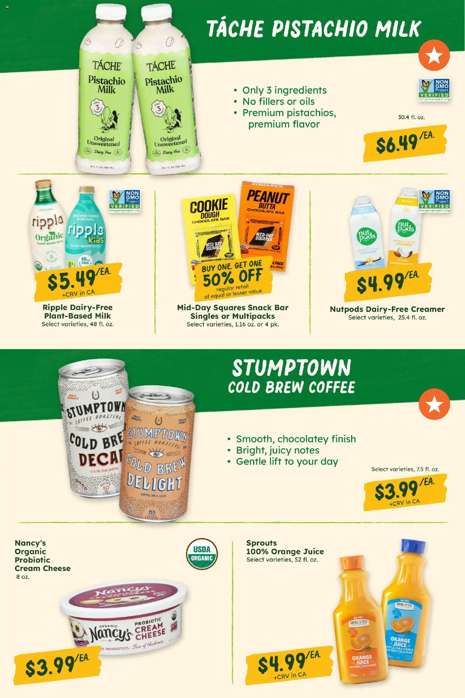 Sprouts Monthly Ad - valid from 07/29/2026 | Page: 28 | Products: Vitamin, Milk, Coffee, Cream