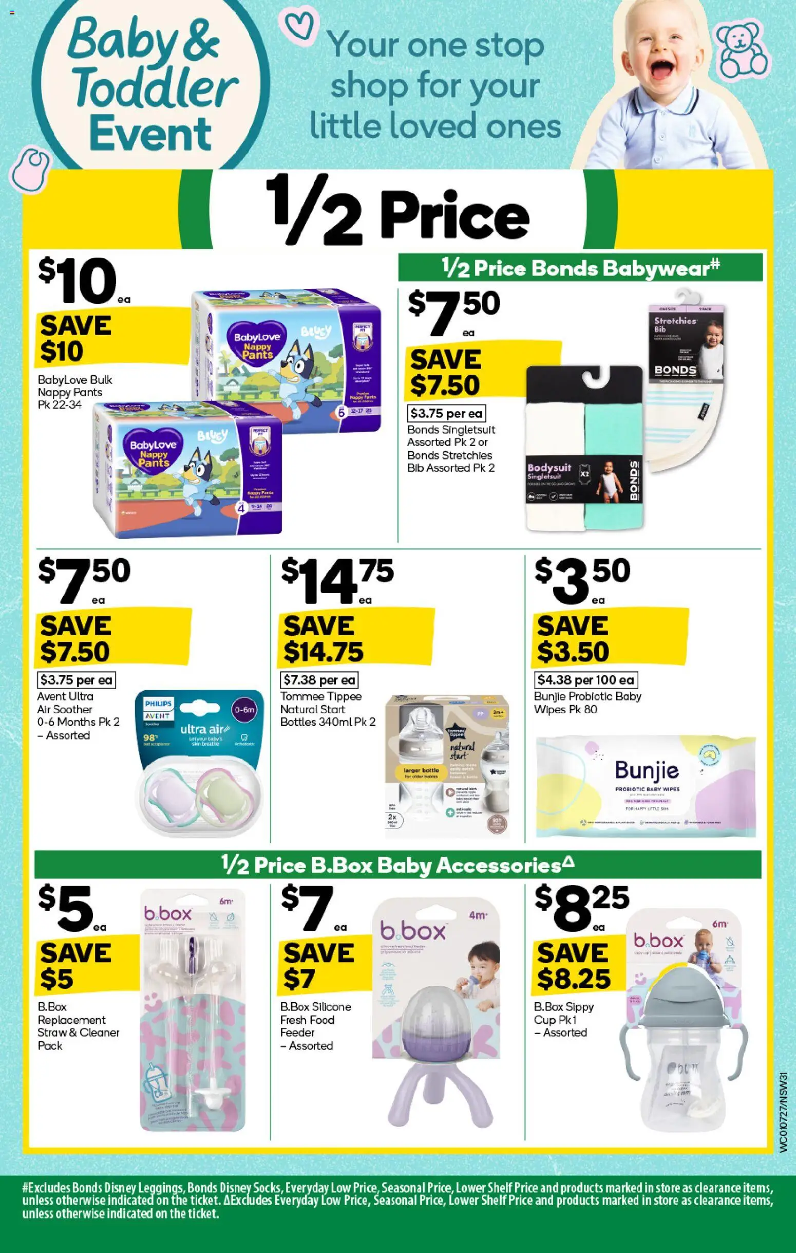 Woolworths catalogue - valid from 01/07/2026 | Page: 31 | Products: Bodysuit, Shelf, Cleaner, Pants