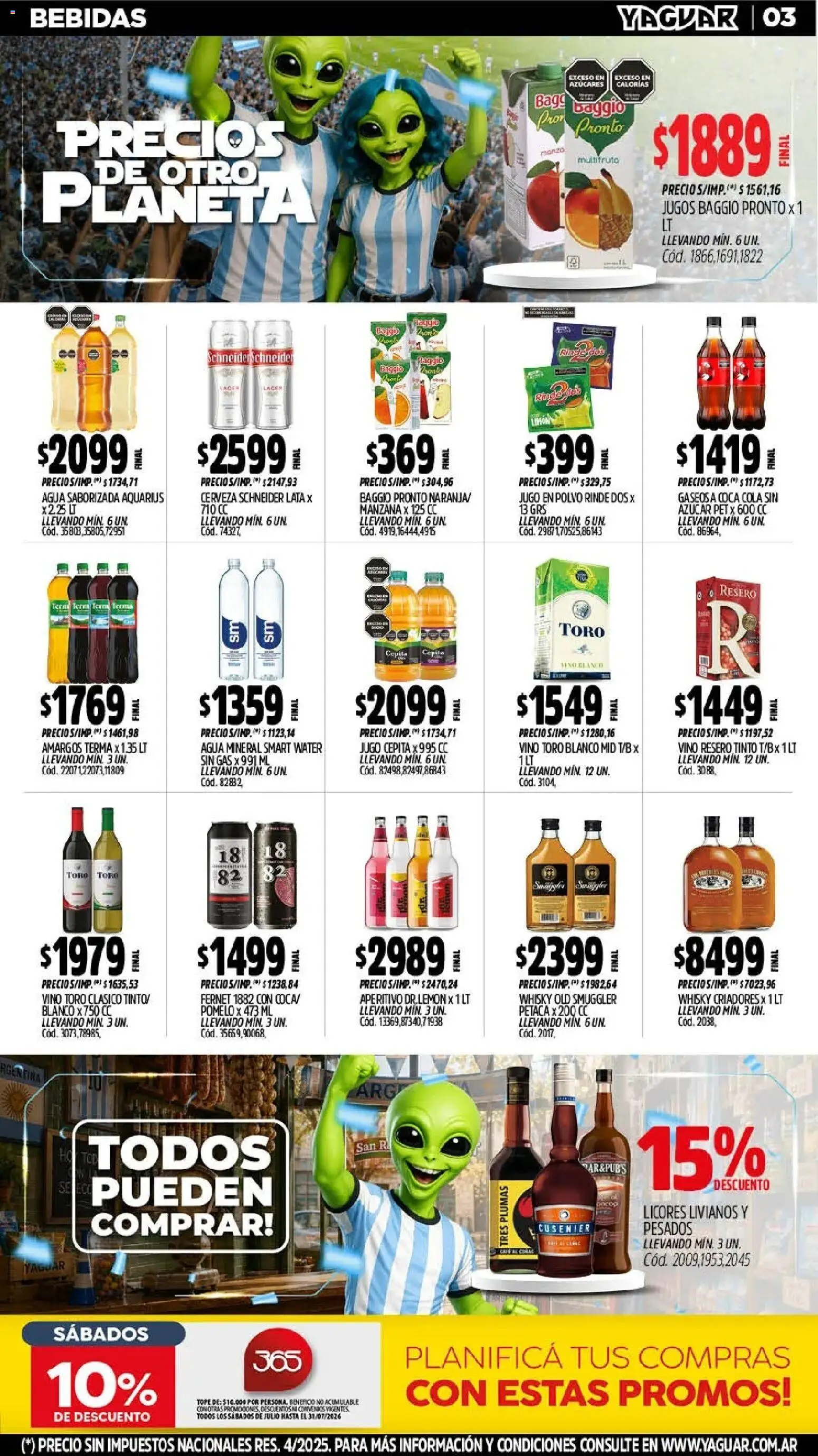 Yaguar catálogo │ válido desde el 13/07/2026 | Página: 4