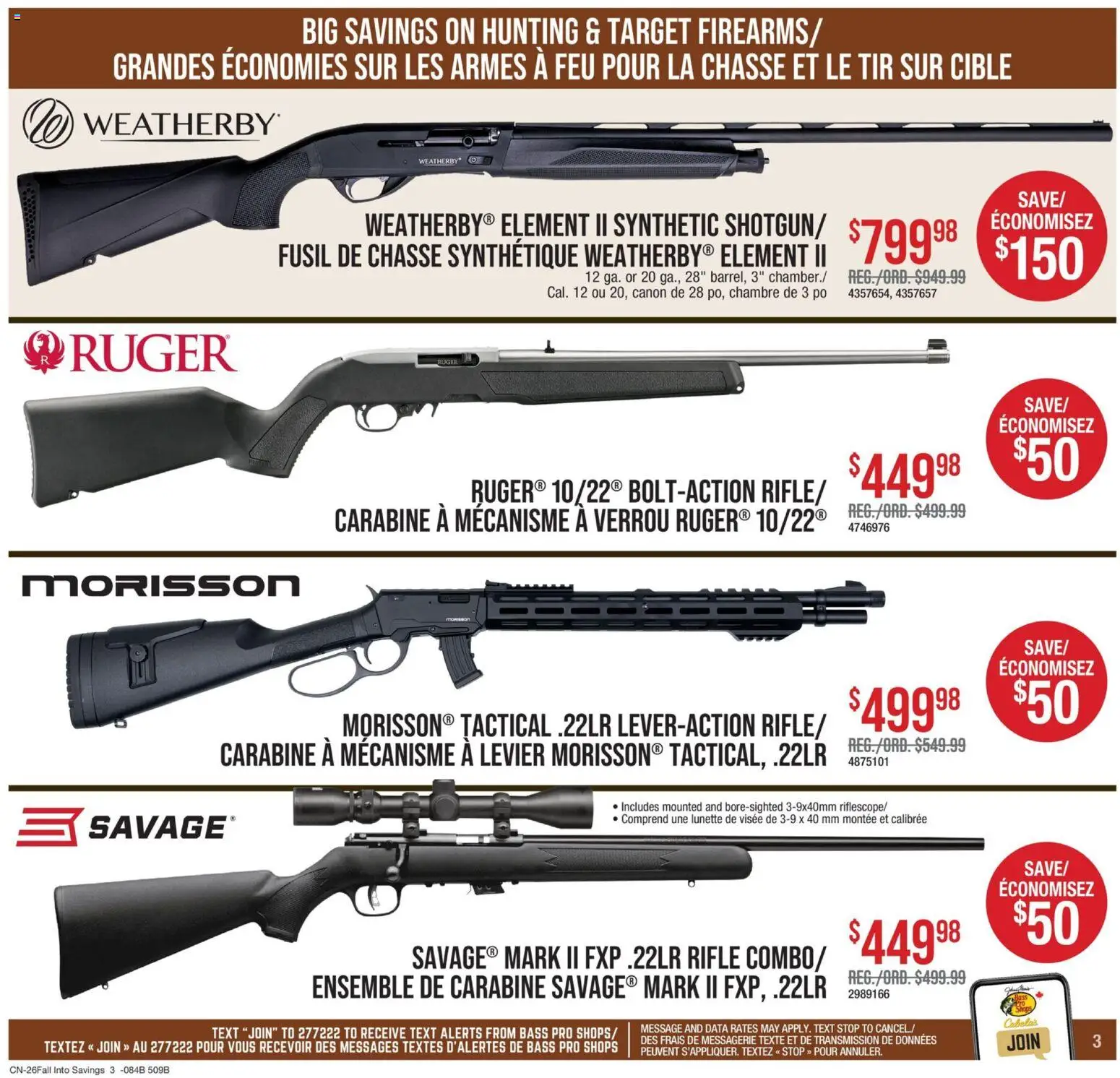 Cabelas flyer valid from Sep 10, 2026 | Page: 3