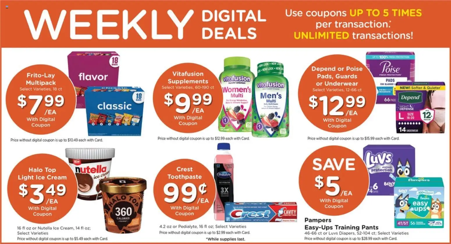Pick ‘n Save Weekly Ad - valid from 08/19/2026 | Page: 4 | Products: Toothpaste, Cream, Pants, Underwear