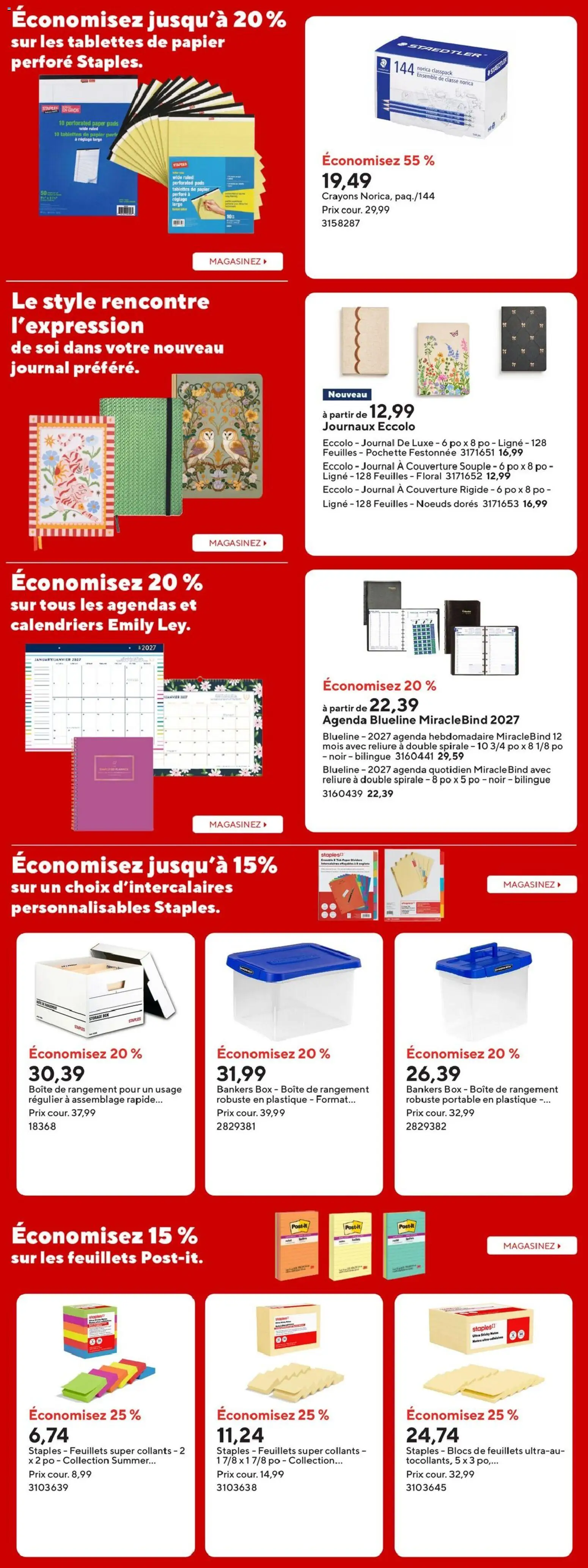 Staples flyer valid from Oct 16, 2026 | Page: 14