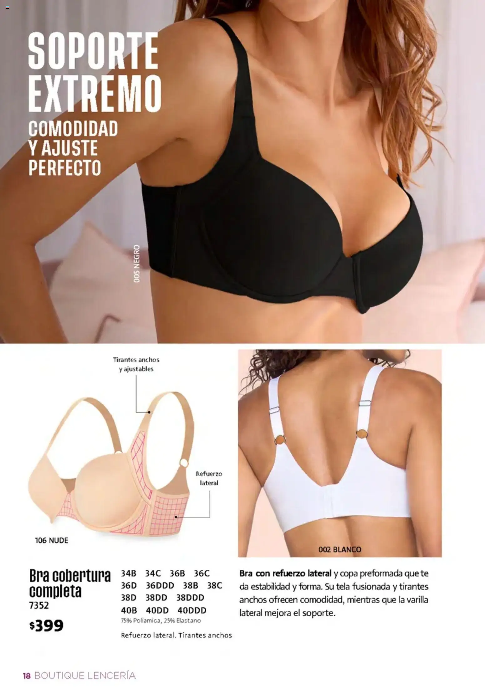 Nuevas ofertas de Ilusión válidas en toda la República Mexicana desde el 01/10/2026. ¡Encuentra las mejores ofertas en Ilusión catálogo Invierno! | Página: 20 | Productos: Tirantes, Lenceria, Té