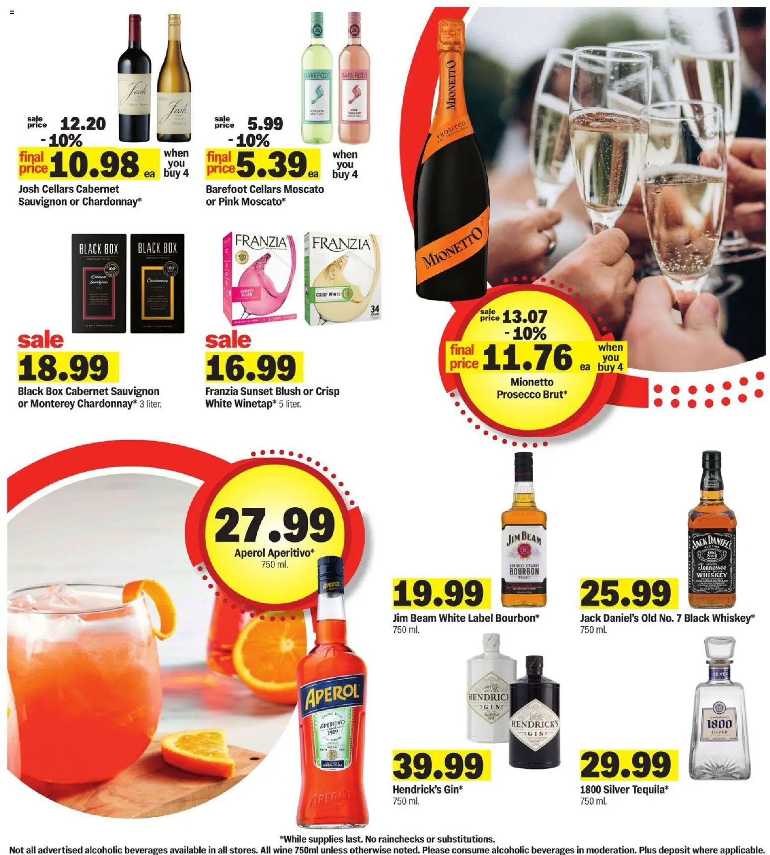 Meijer Weekly Ad - valid from 08/05/2026 | Page: 24 | Products: Box, Blush, Wine, Bourbon